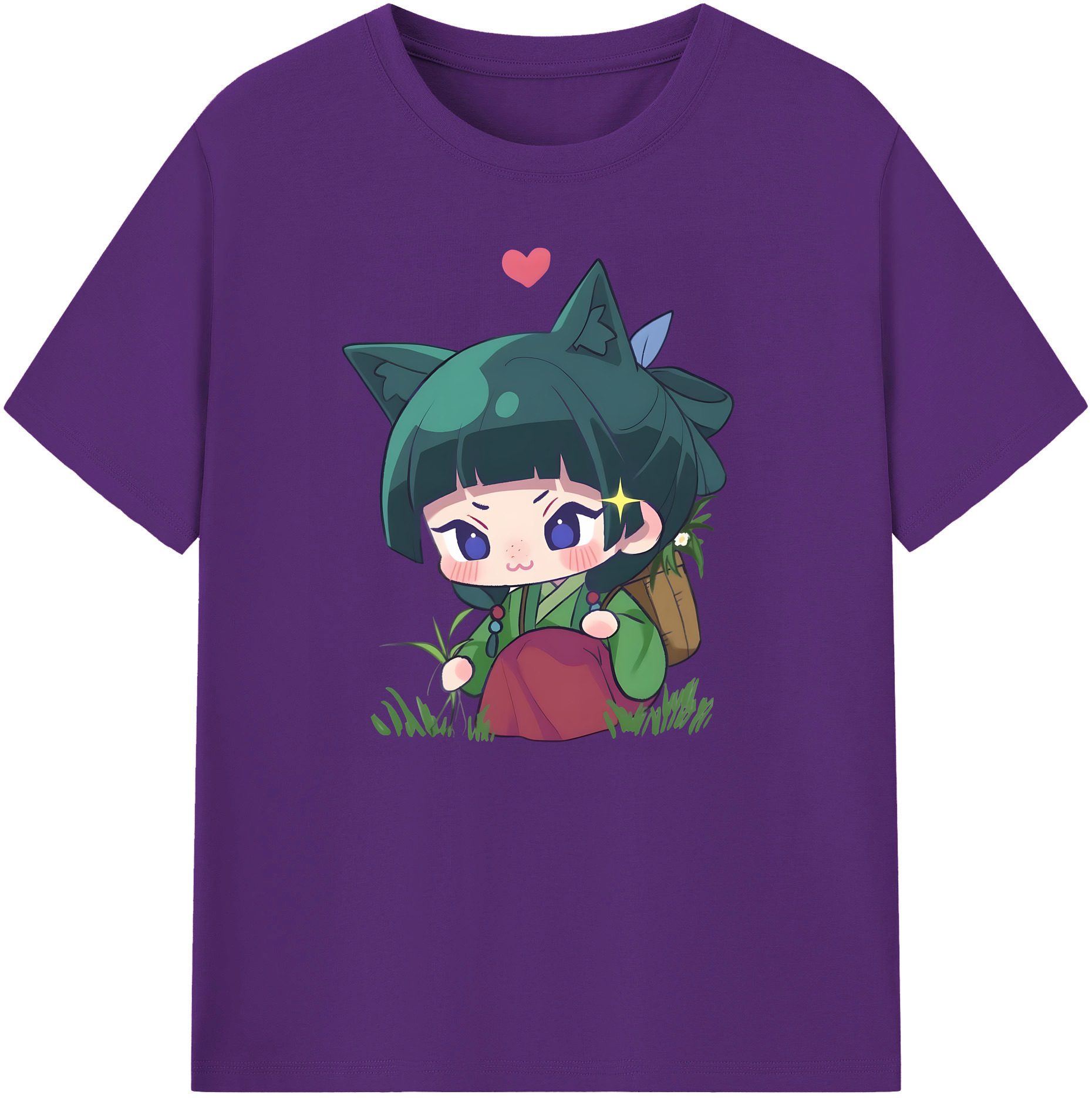 （画像用） 薬屋のひとりごと The Apothecary Diaries 綿100％ メンズ半袖Tシャツ｜肌触りやわらか＆通気性
