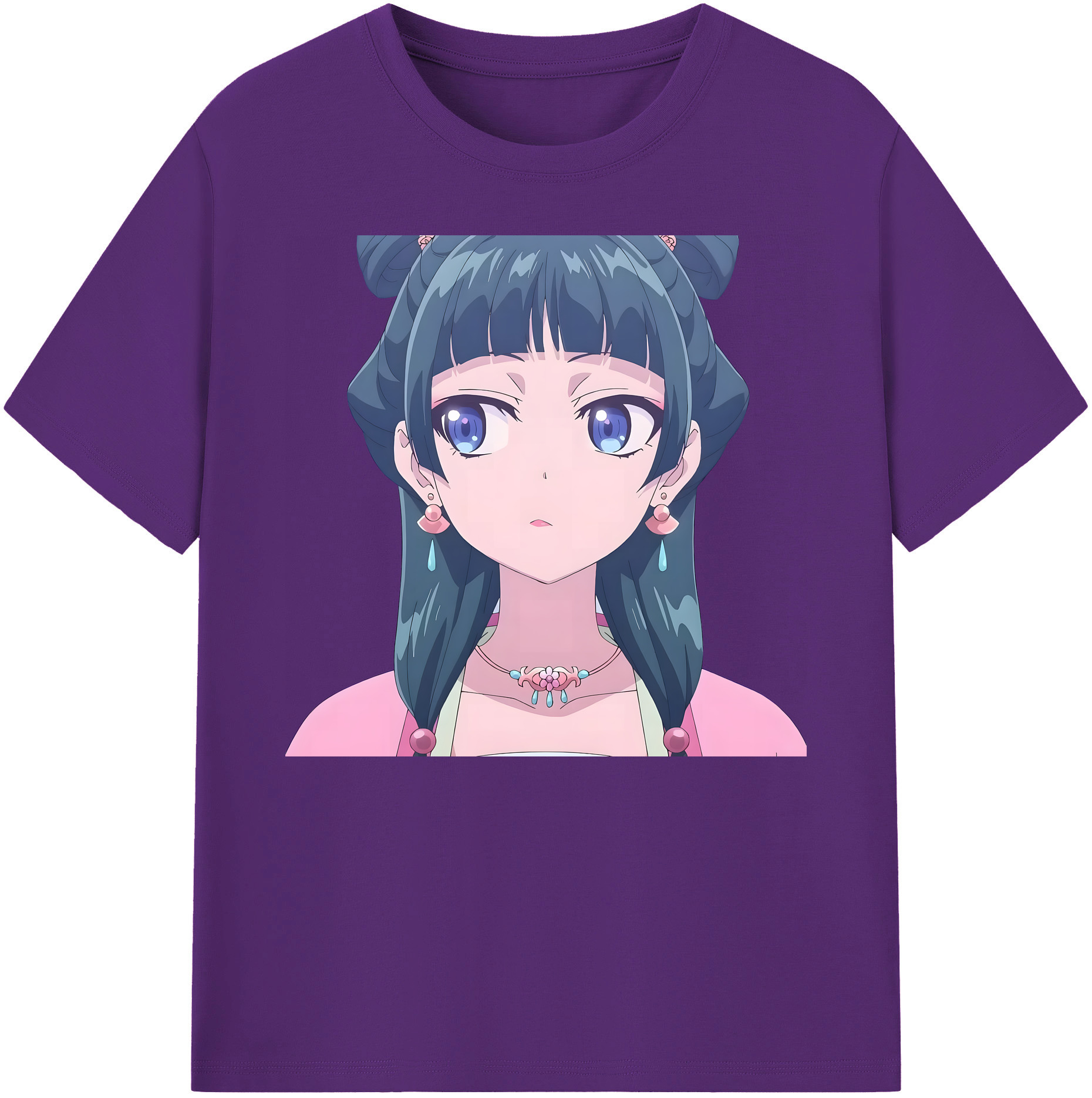 （画像用） 薬屋のひとりごと The Apothecary Diaries 綿100％ メンズ半袖Tシャツ｜肌触りやわらか＆通気性