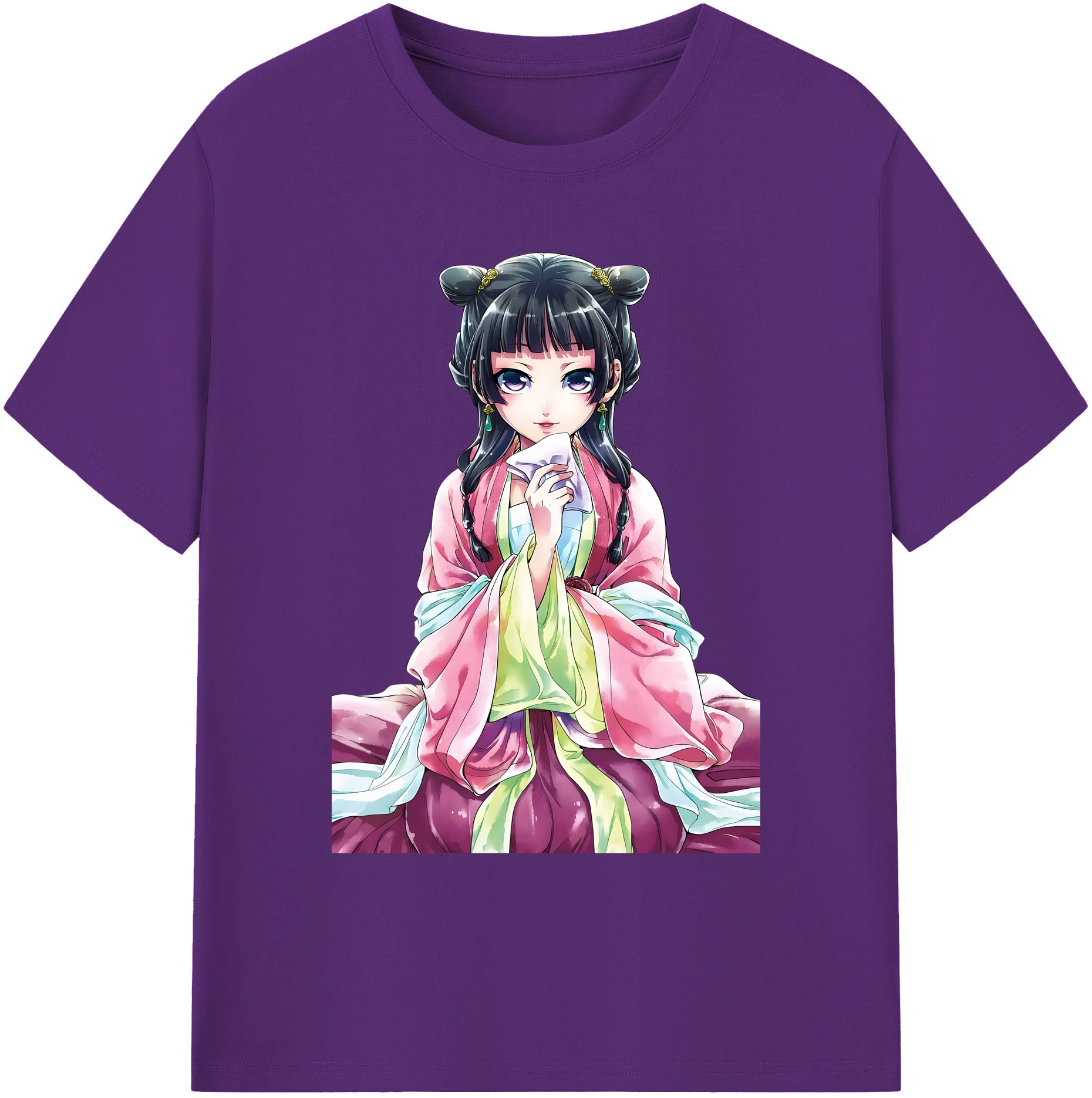 （画像用） 薬屋のひとりごと The Apothecary Diaries 綿100％ メンズ半袖Tシャツ｜肌触りやわらか＆通気性