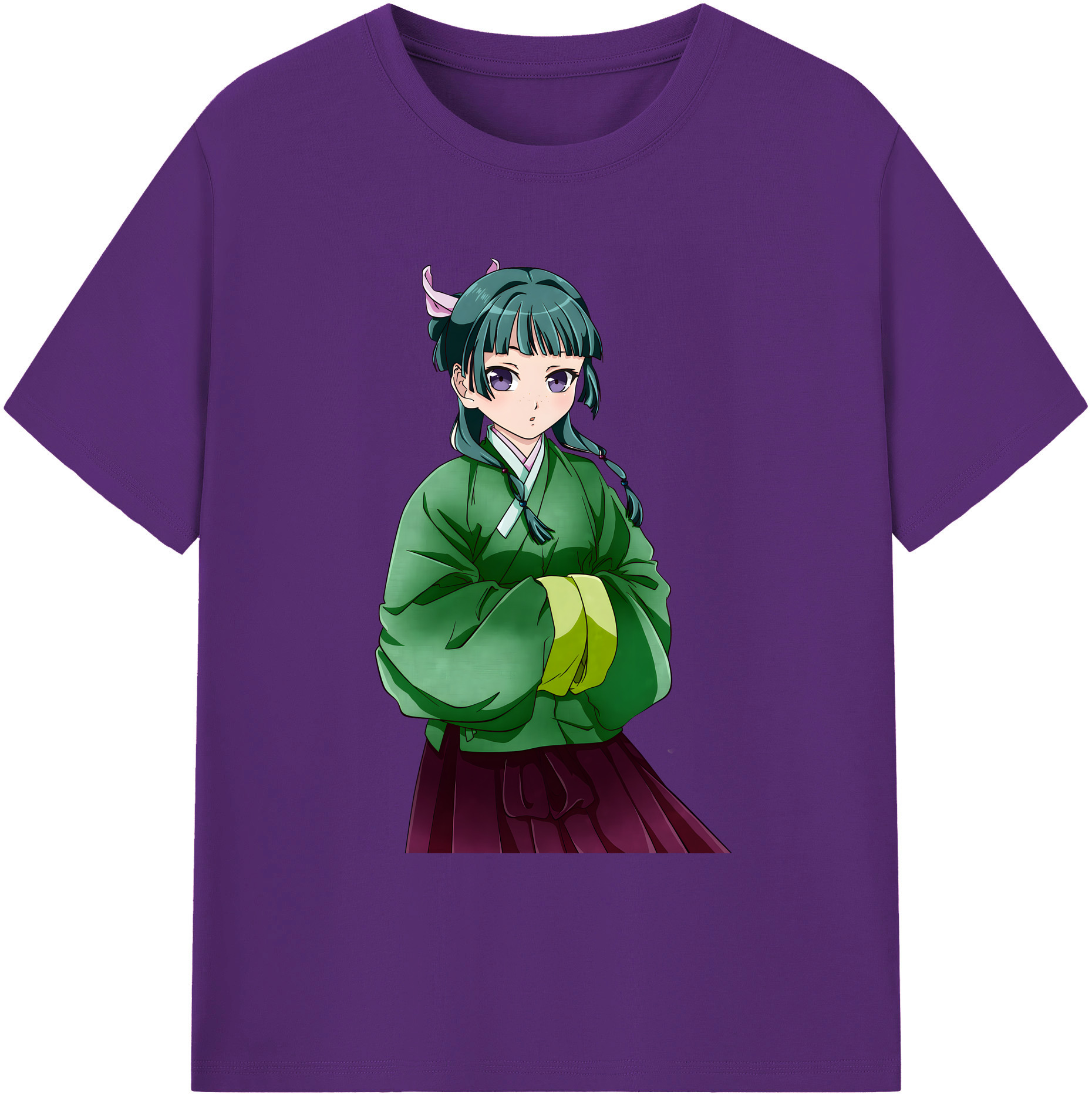 （画像用） 薬屋のひとりごと The Apothecary Diaries 綿100％ メンズ半袖Tシャツ｜肌触りやわらか＆通気性