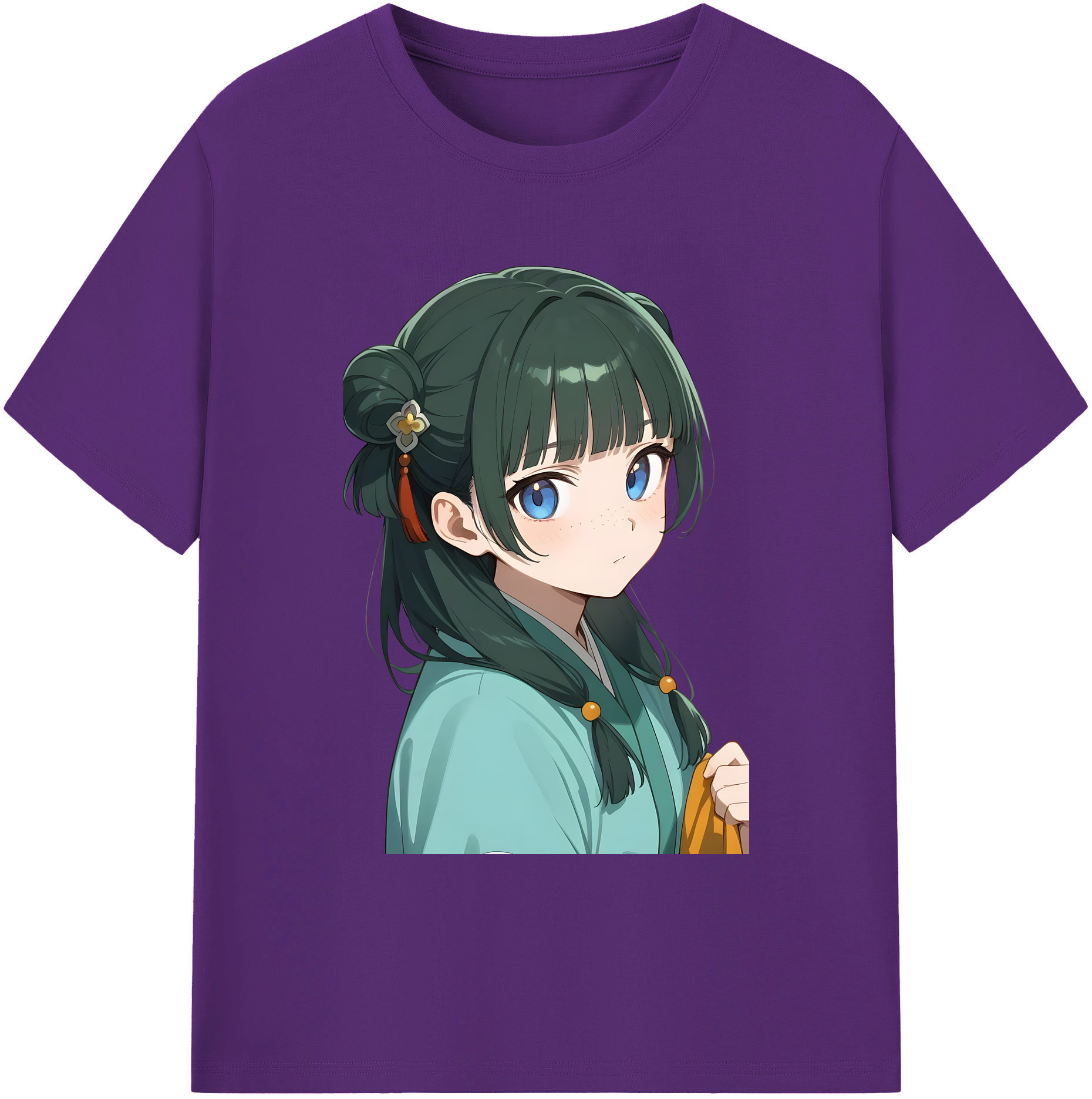 （画像用） 薬屋のひとりごと The Apothecary Diaries 綿100％ メンズ半袖Tシャツ｜肌触りやわらか＆通気性