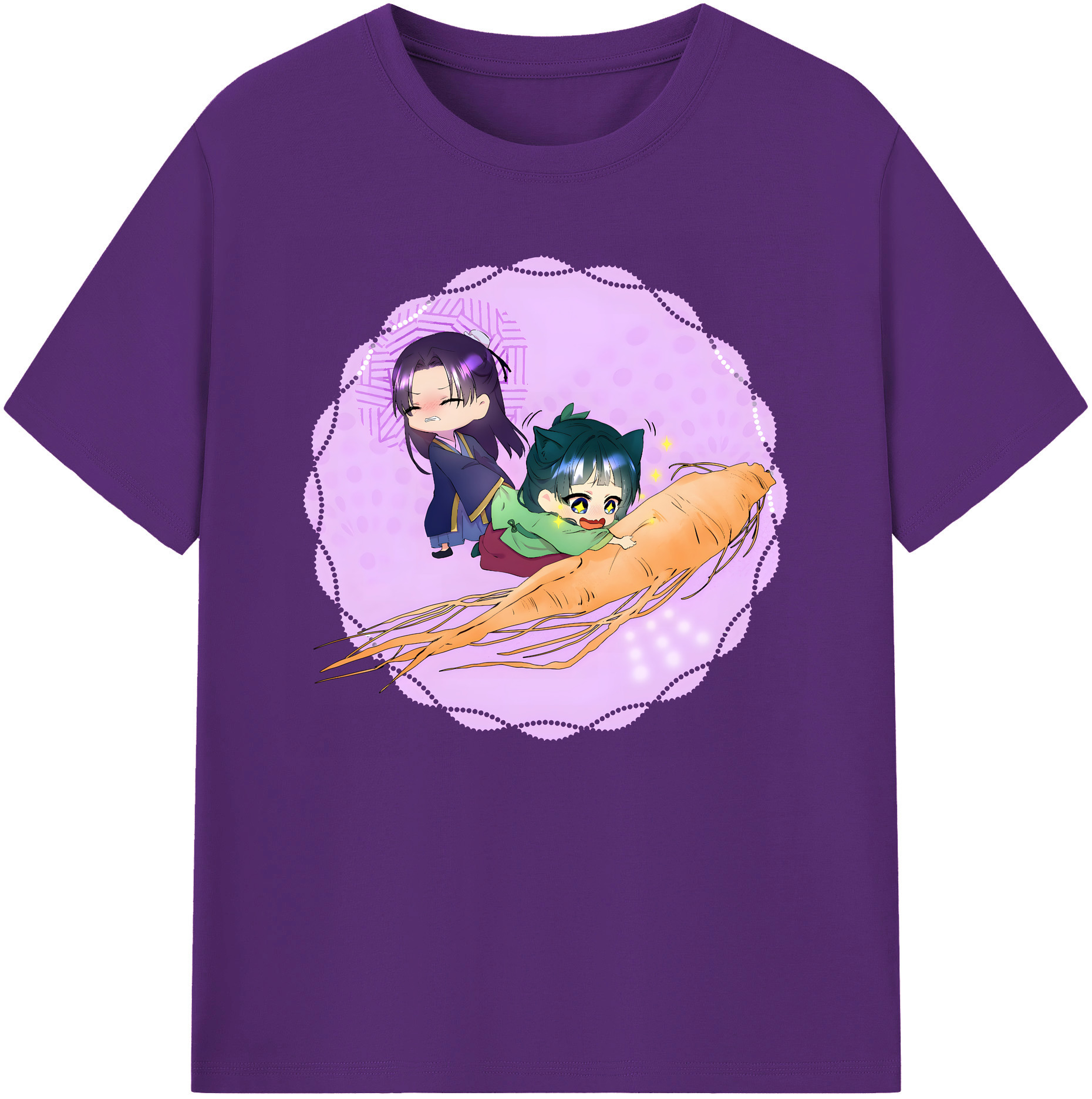 （画像用） 薬屋のひとりごと The Apothecary Diaries 綿100％ メンズ半袖Tシャツ｜肌触りやわらか＆通気性