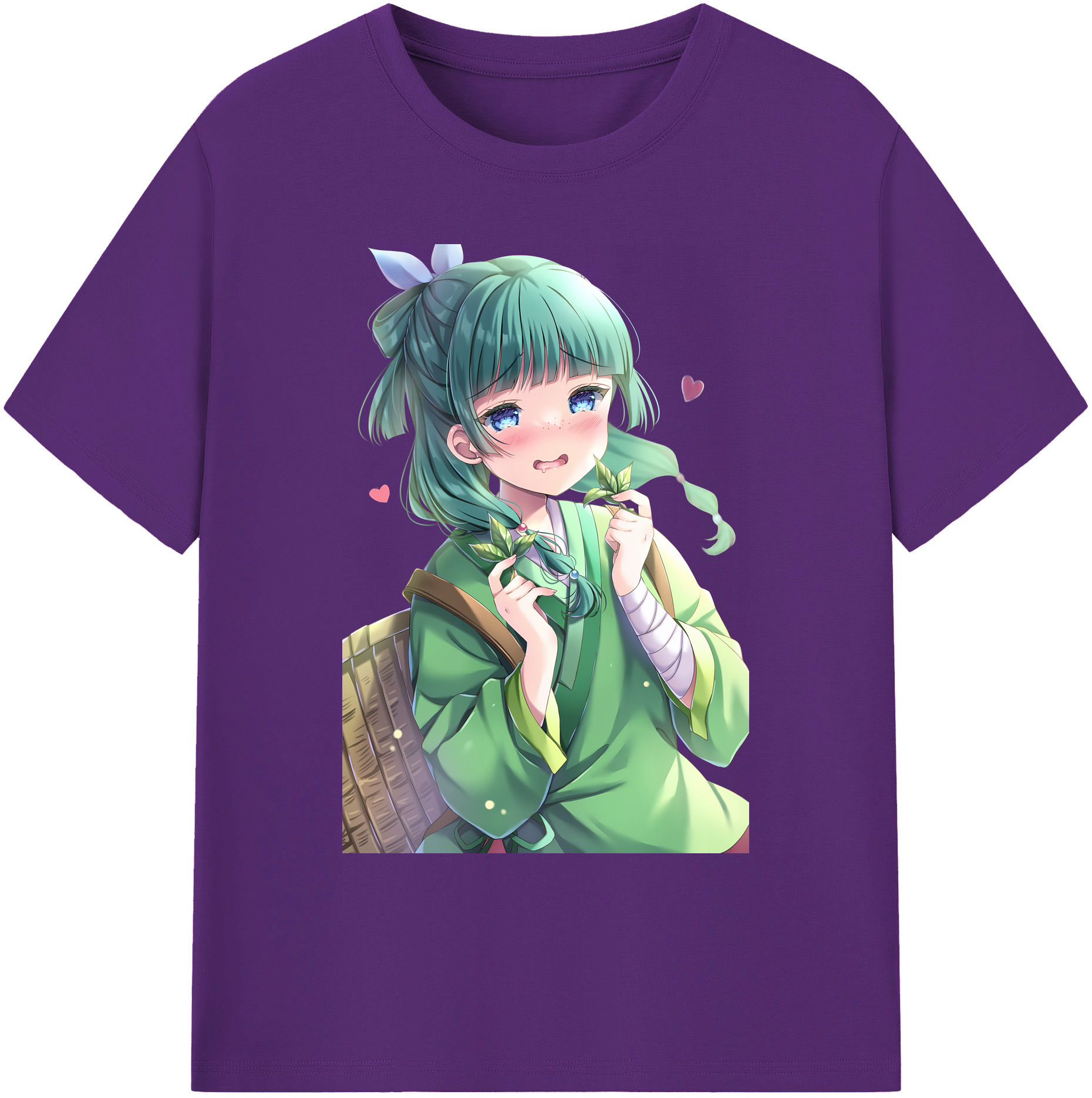 （画像用） 薬屋のひとりごと The Apothecary Diaries 綿100％ メンズ半袖Tシャツ｜肌触りやわらか＆通気性
