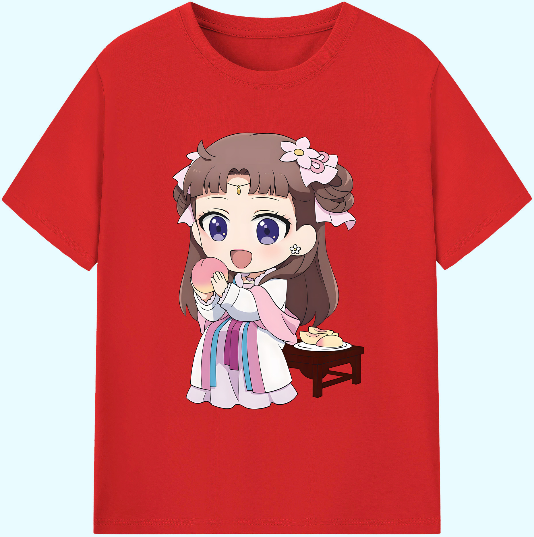 （画像用） 薬屋のひとりごと The Apothecary Diaries 綿100％ メンズ半袖Tシャツ｜肌触りやわらか＆通気性