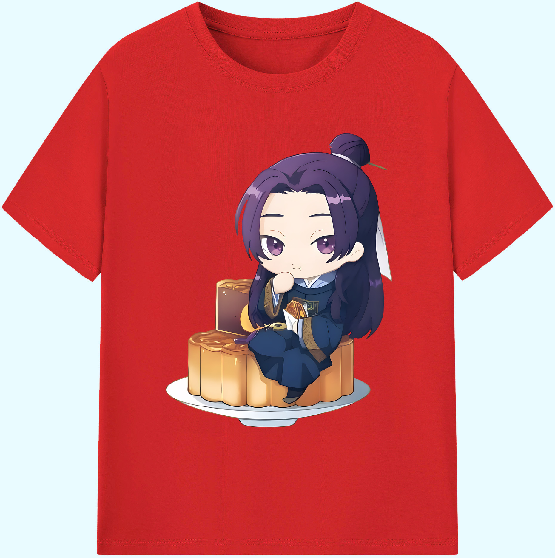 （画像用） 薬屋のひとりごと The Apothecary Diaries 綿100％ メンズ半袖Tシャツ｜肌触りやわらか＆通気性