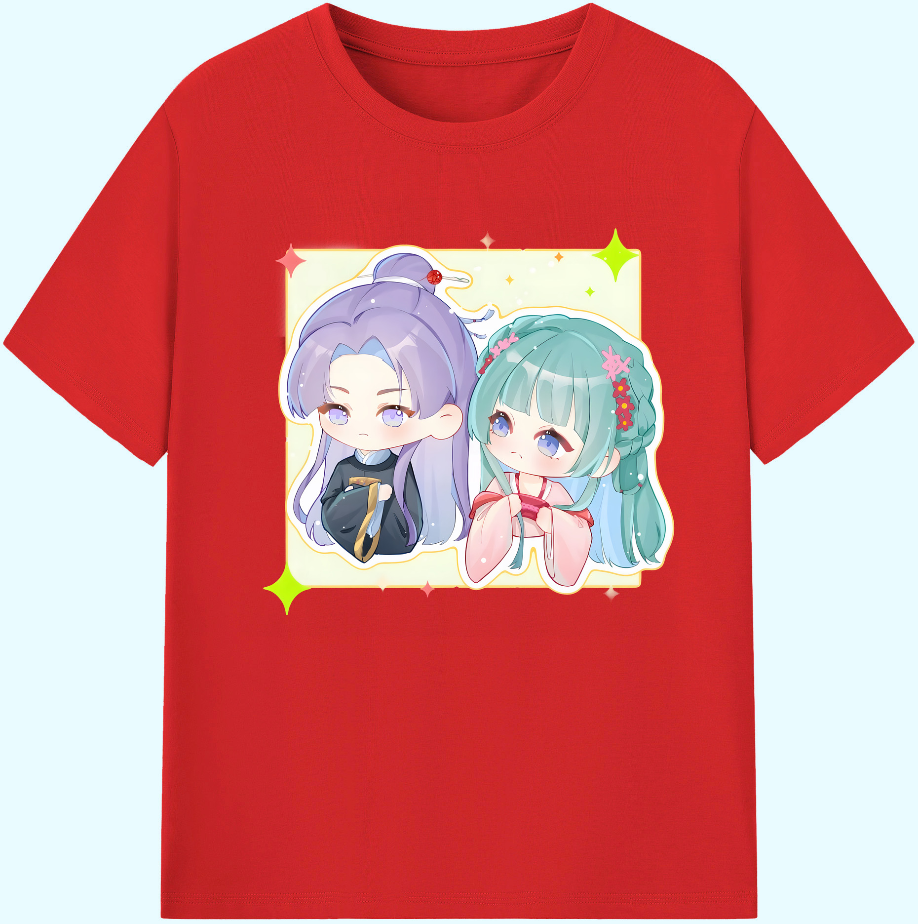 （画像用） 薬屋のひとりごと The Apothecary Diaries 綿100％ メンズ半袖Tシャツ｜肌触りやわらか＆通気性