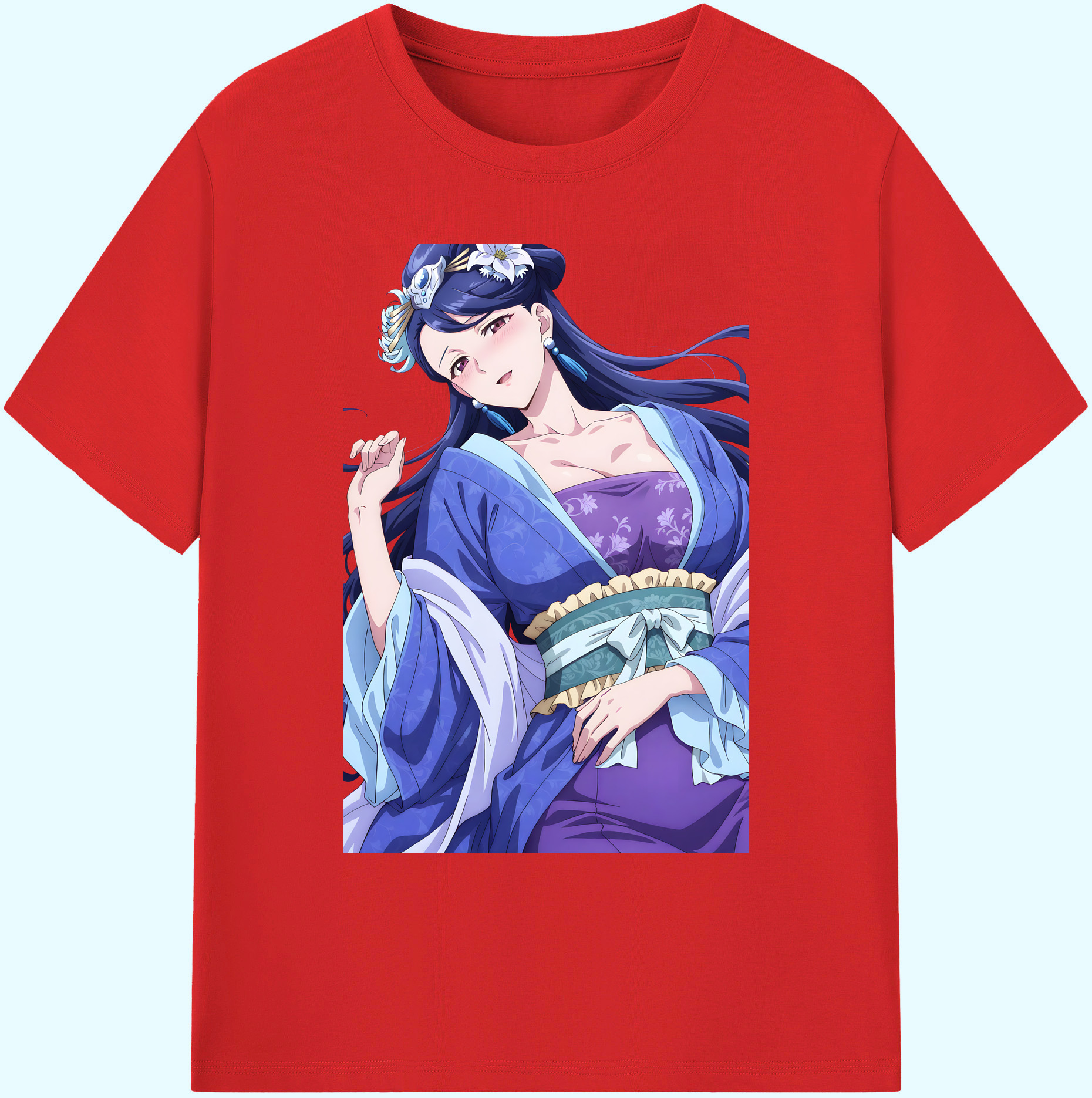（画像用） 薬屋のひとりごと The Apothecary Diaries 綿100％ メンズ半袖Tシャツ｜肌触りやわらか＆通気性