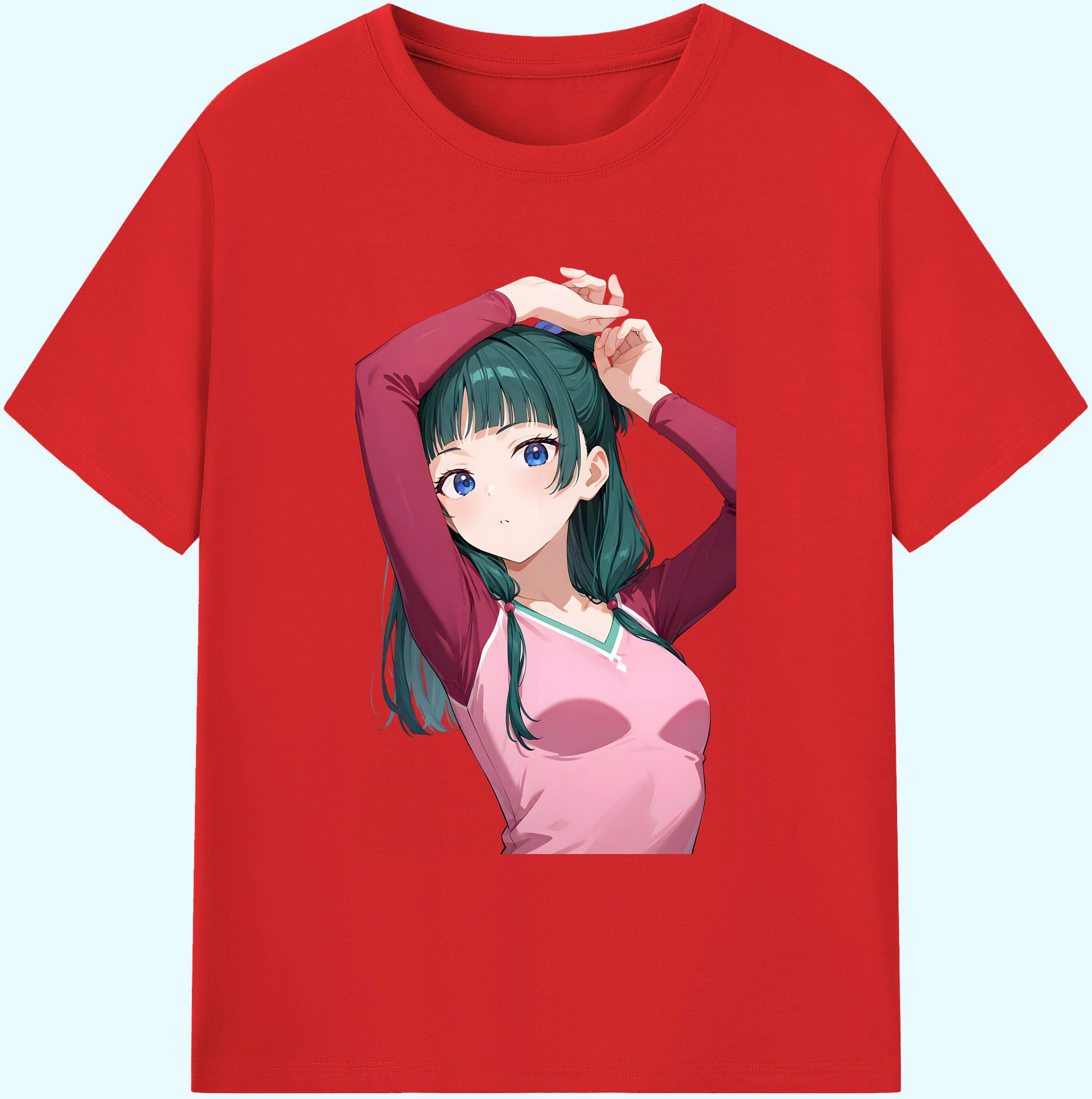 （画像用） 薬屋のひとりごと The Apothecary Diaries 綿100％ メンズ半袖Tシャツ｜肌触りやわらか＆通気性