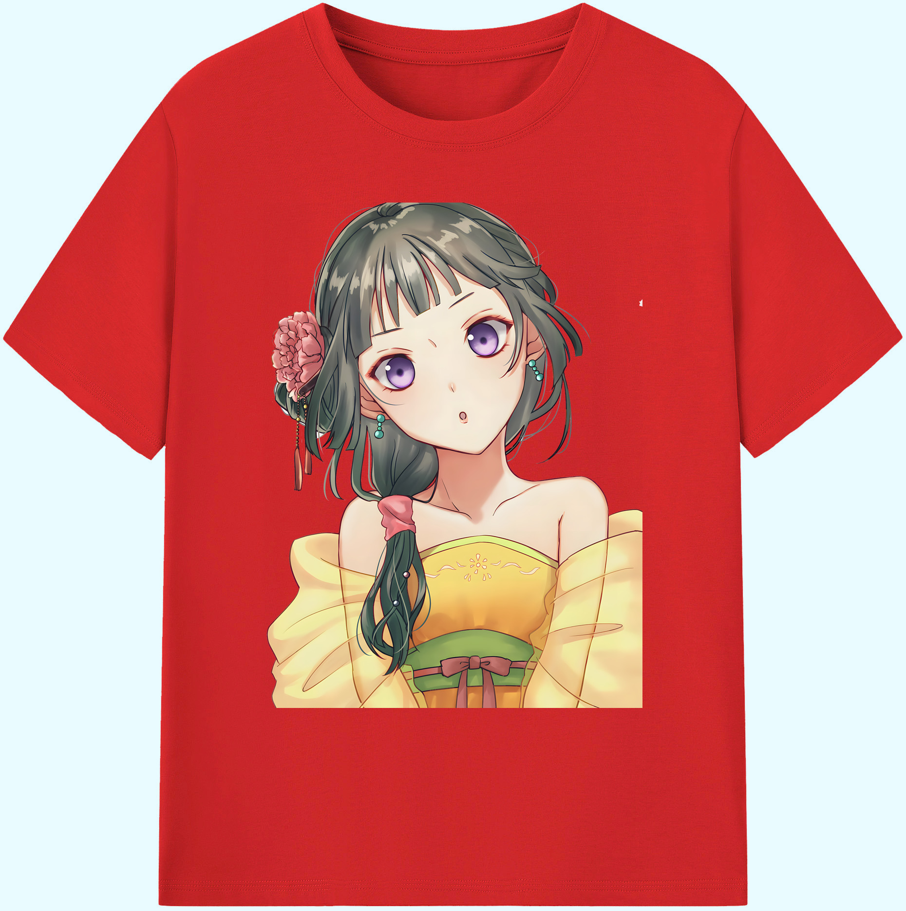 （画像用） 薬屋のひとりごと The Apothecary Diaries 綿100％ メンズ半袖Tシャツ｜肌触りやわらか＆通気性