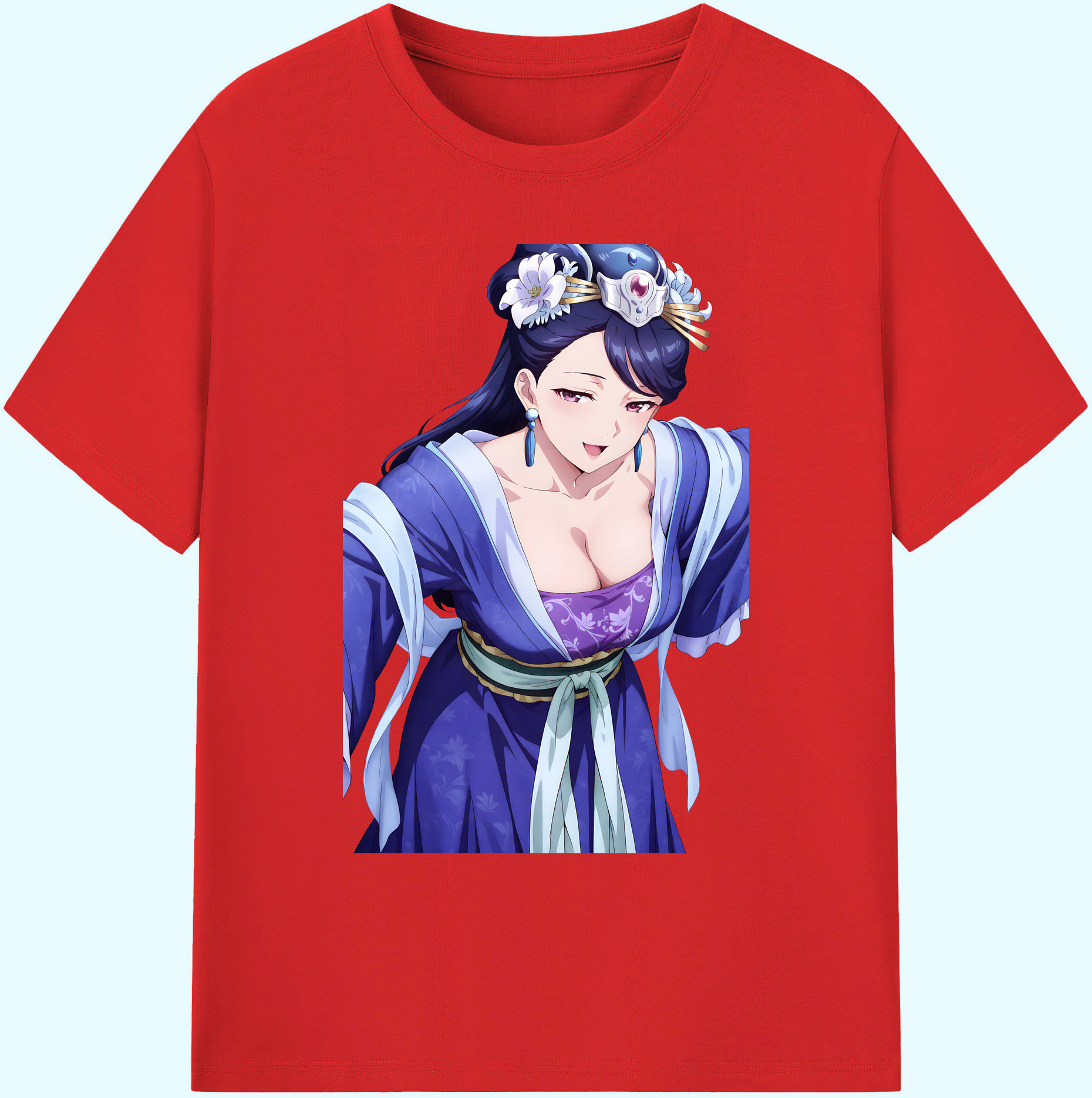 （画像用） 薬屋のひとりごと The Apothecary Diaries 綿100％ メンズ半袖Tシャツ｜肌触りやわらか＆通気性
