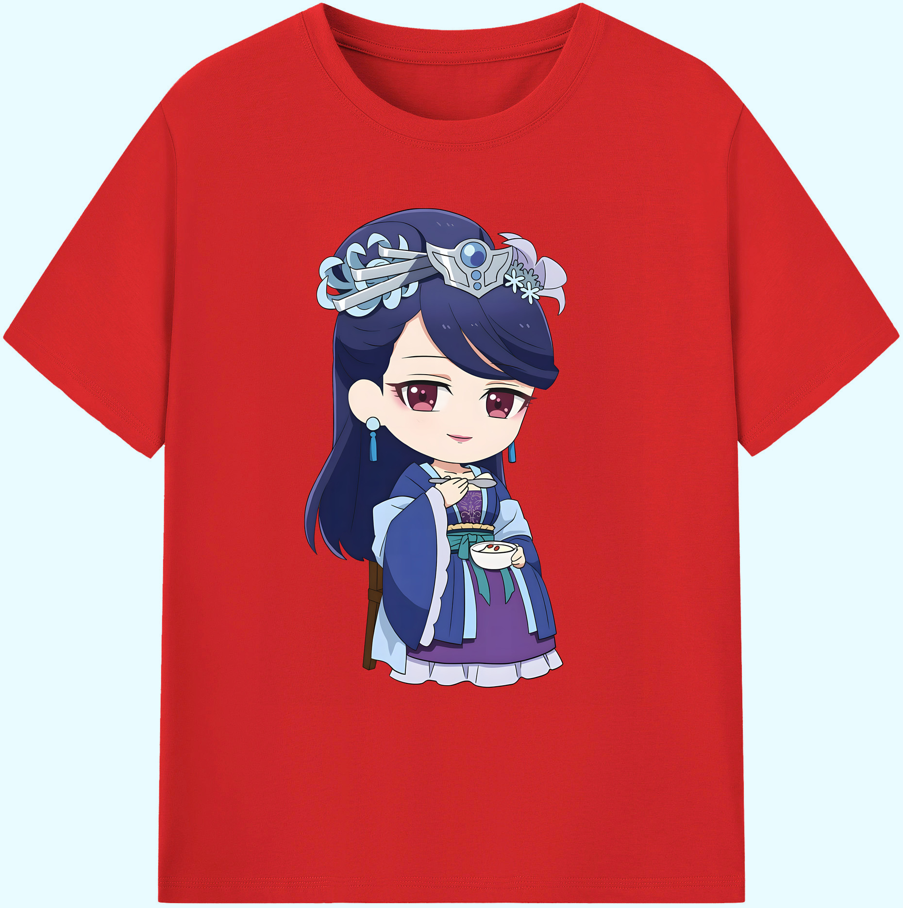 （画像用） 薬屋のひとりごと The Apothecary Diaries 綿100％ メンズ半袖Tシャツ｜肌触りやわらか＆通気性