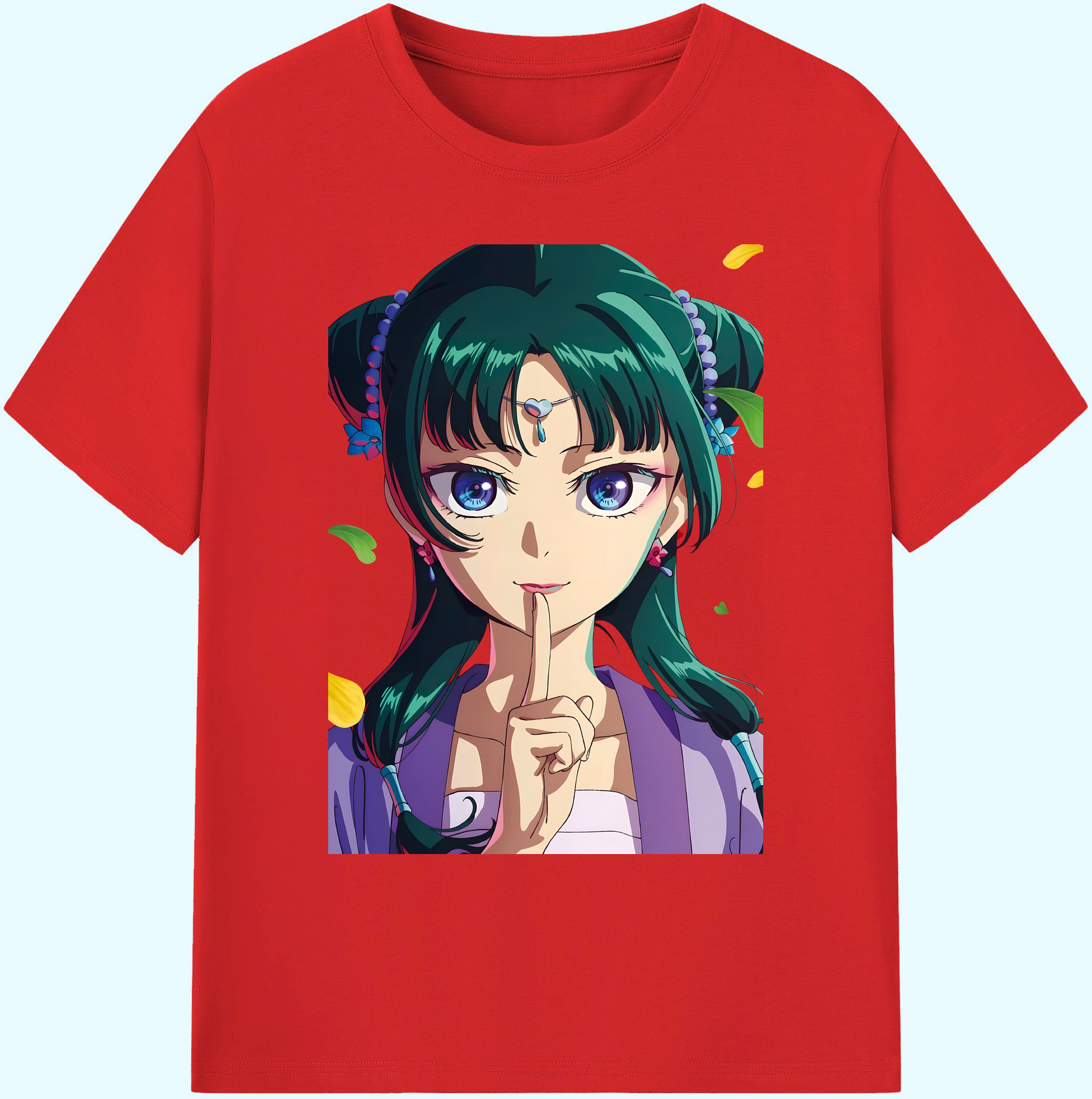 （画像用） 薬屋のひとりごと The Apothecary Diaries 綿100％ メンズ半袖Tシャツ｜肌触りやわらか＆通気性