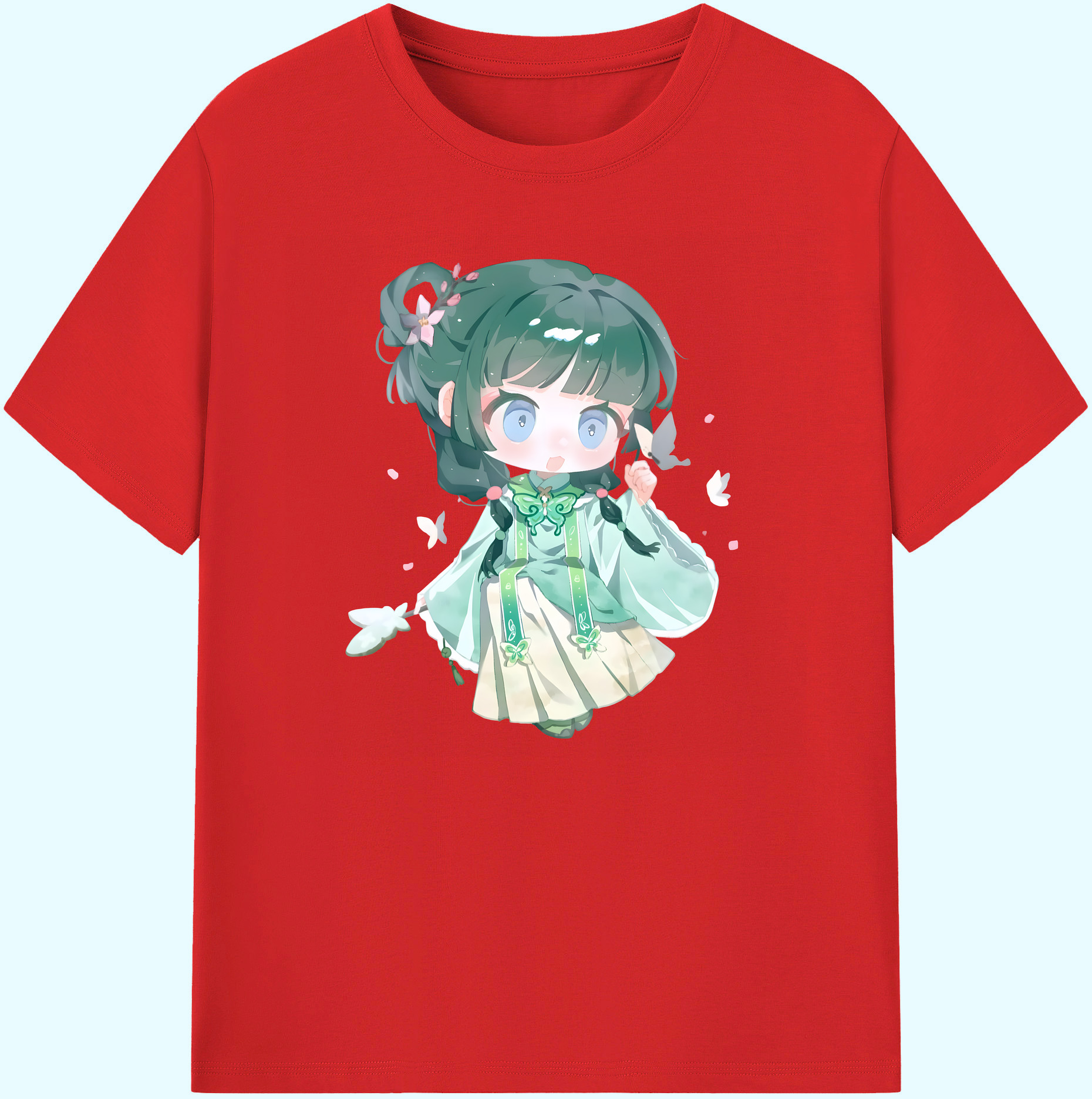 （画像用） 薬屋のひとりごと The Apothecary Diaries 綿100％ メンズ半袖Tシャツ｜肌触りやわらか＆通気性