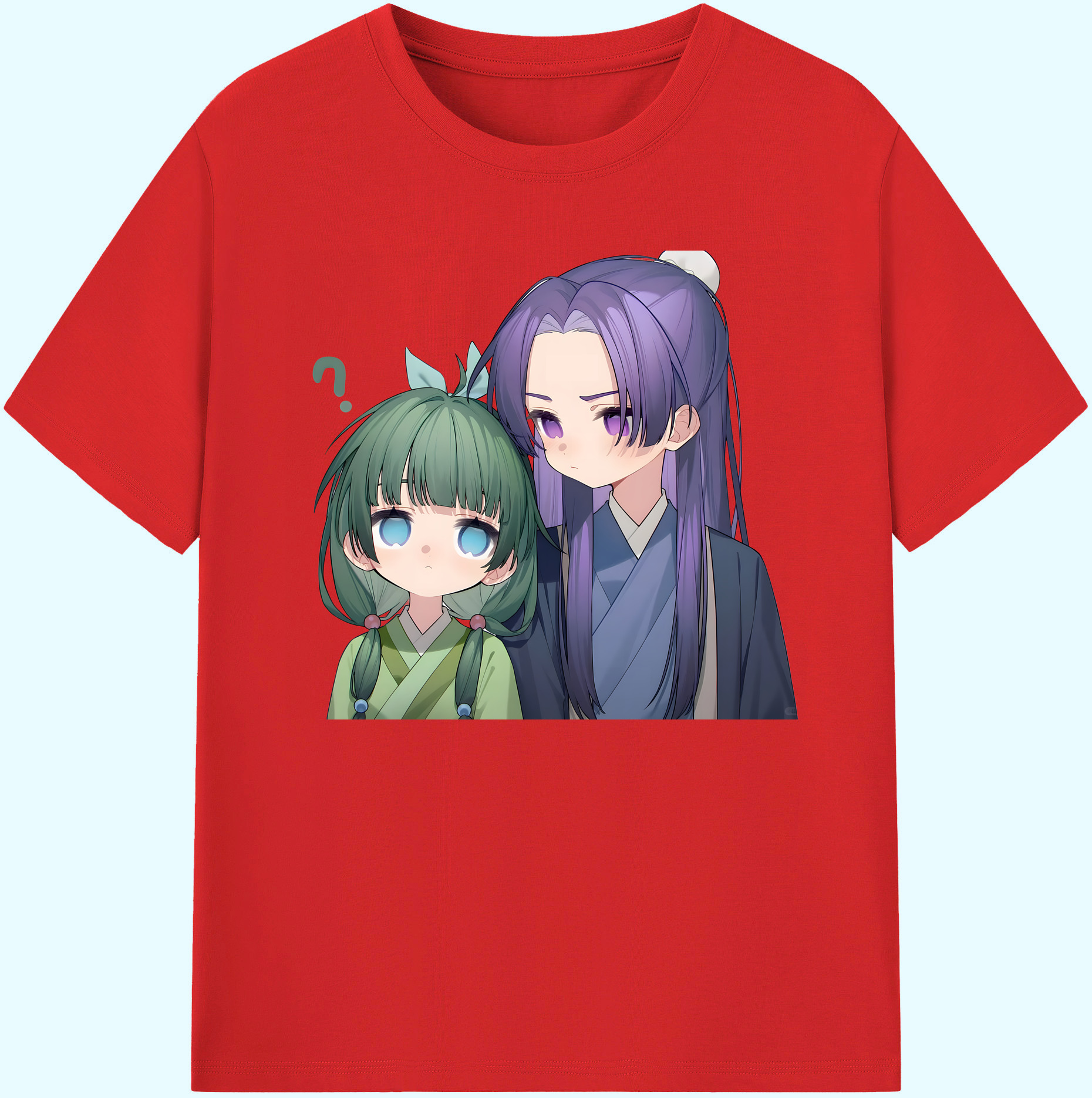 （画像用） 薬屋のひとりごと The Apothecary Diaries 綿100％ メンズ半袖Tシャツ｜肌触りやわらか＆通気性