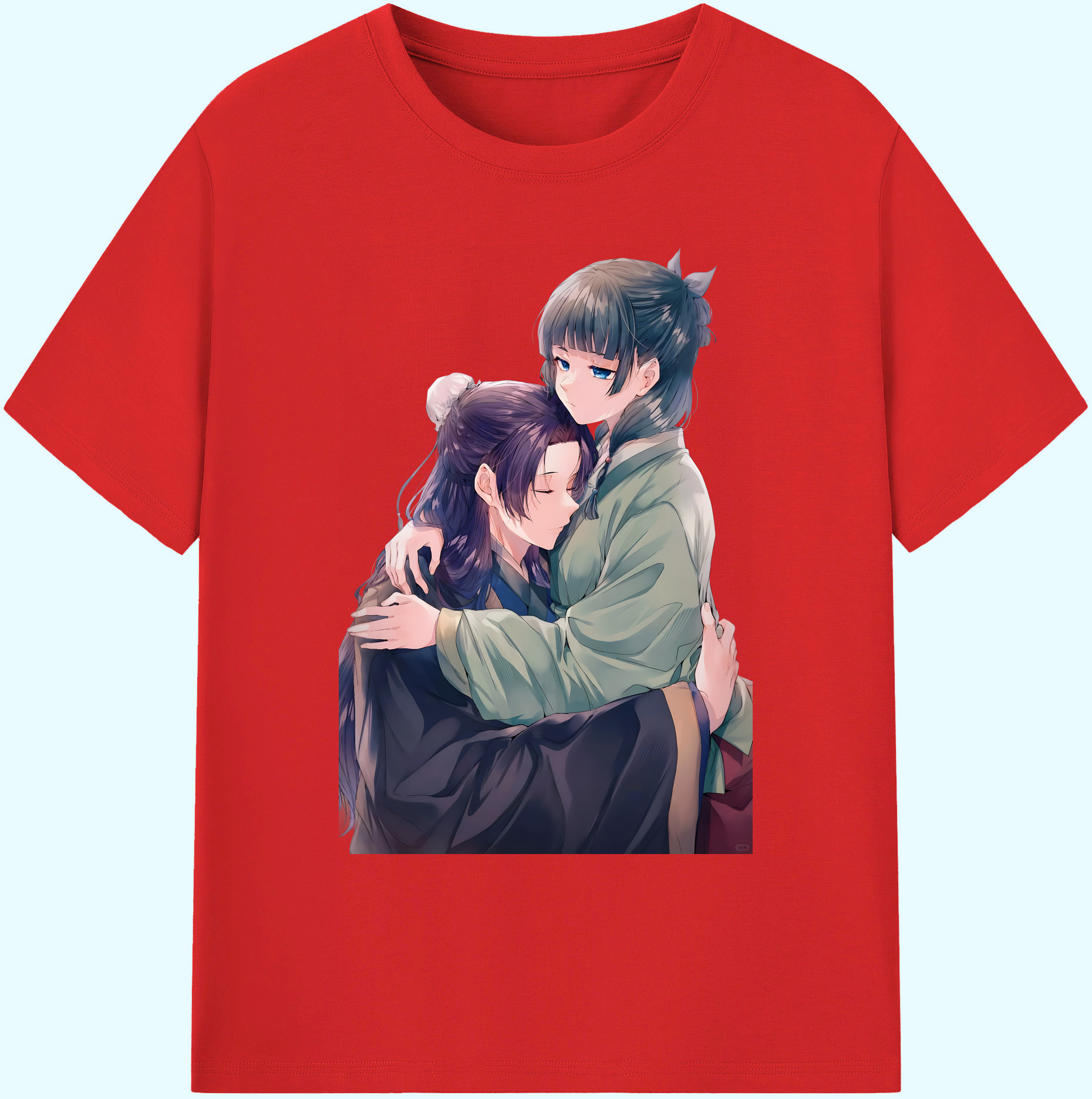 （画像用） 薬屋のひとりごと The Apothecary Diaries 綿100％ メンズ半袖Tシャツ｜肌触りやわらか＆通気性