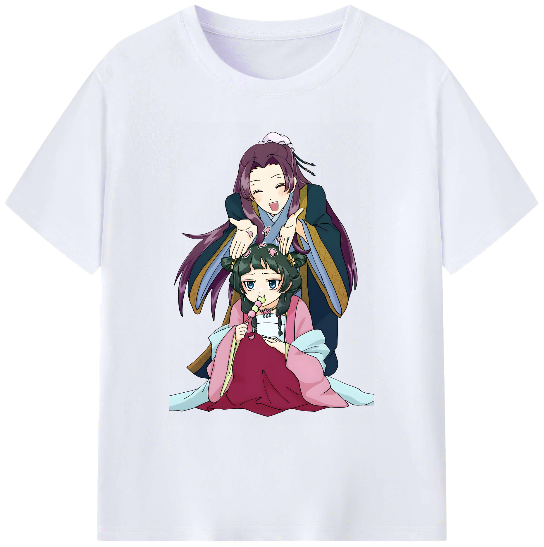 （画像用） 薬屋のひとりごと The Apothecary Diaries 綿100％ メンズ半袖Tシャツ｜肌触りやわらか＆通気性
