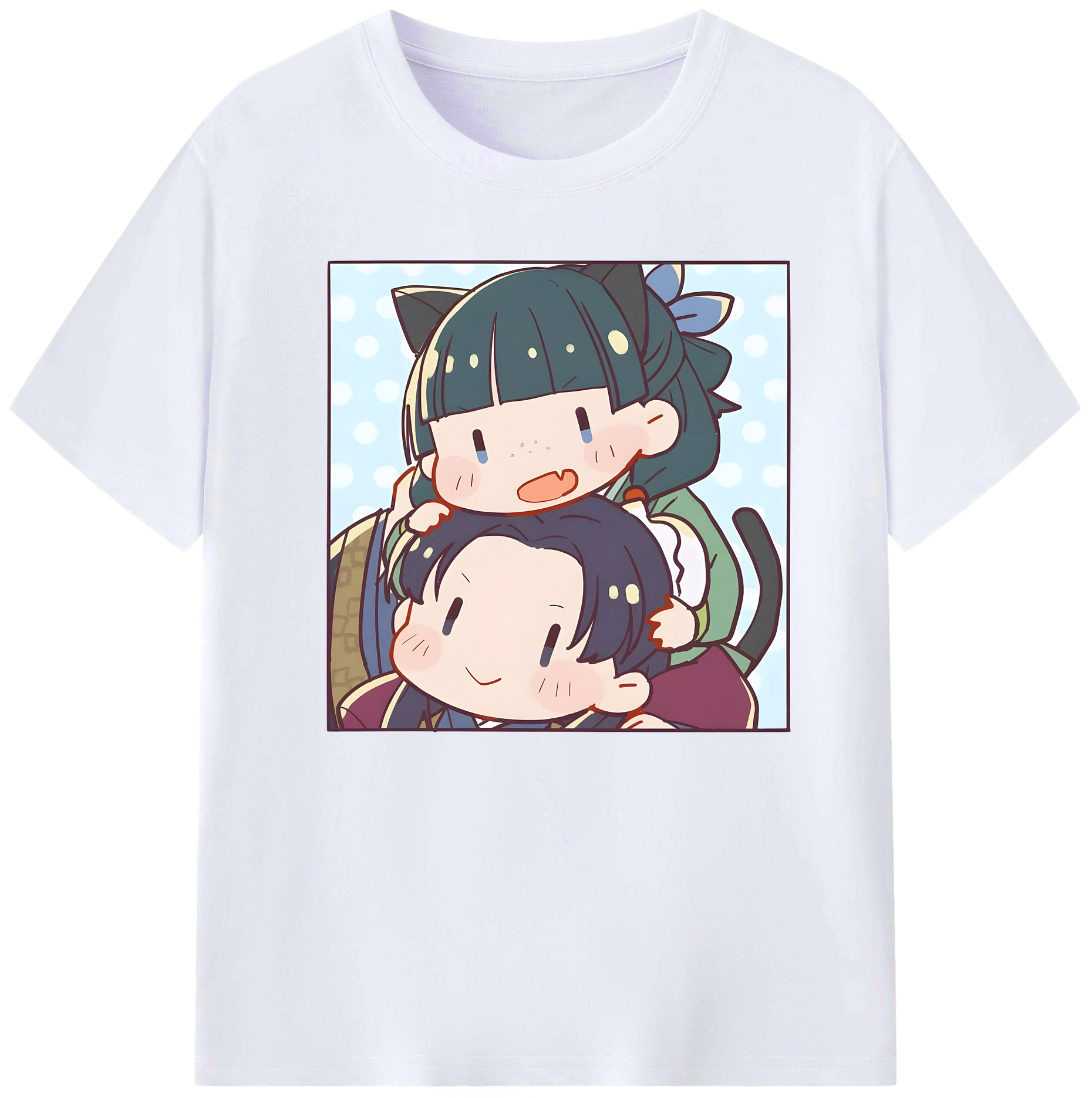 （画像用） 薬屋のひとりごと The Apothecary Diaries 綿100％ メンズ半袖Tシャツ｜肌触りやわらか＆通気性