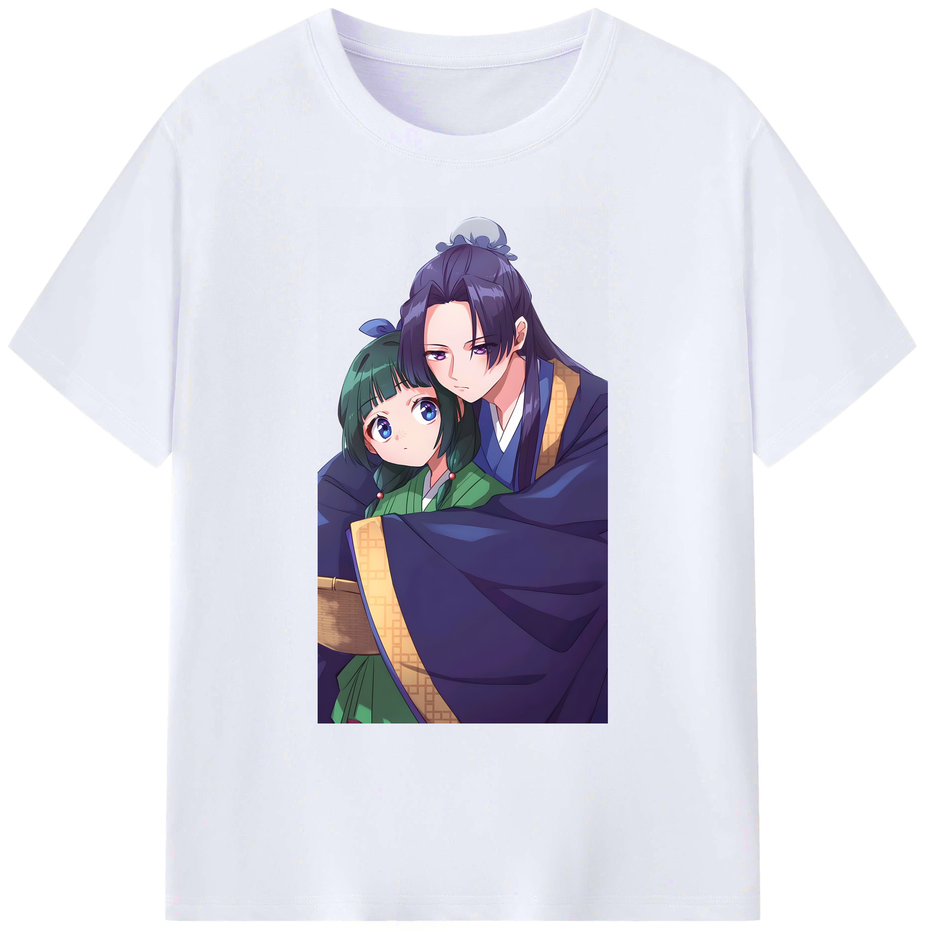 （画像用） 薬屋のひとりごと The Apothecary Diaries 綿100％ メンズ半袖Tシャツ｜肌触りやわらか＆通気性