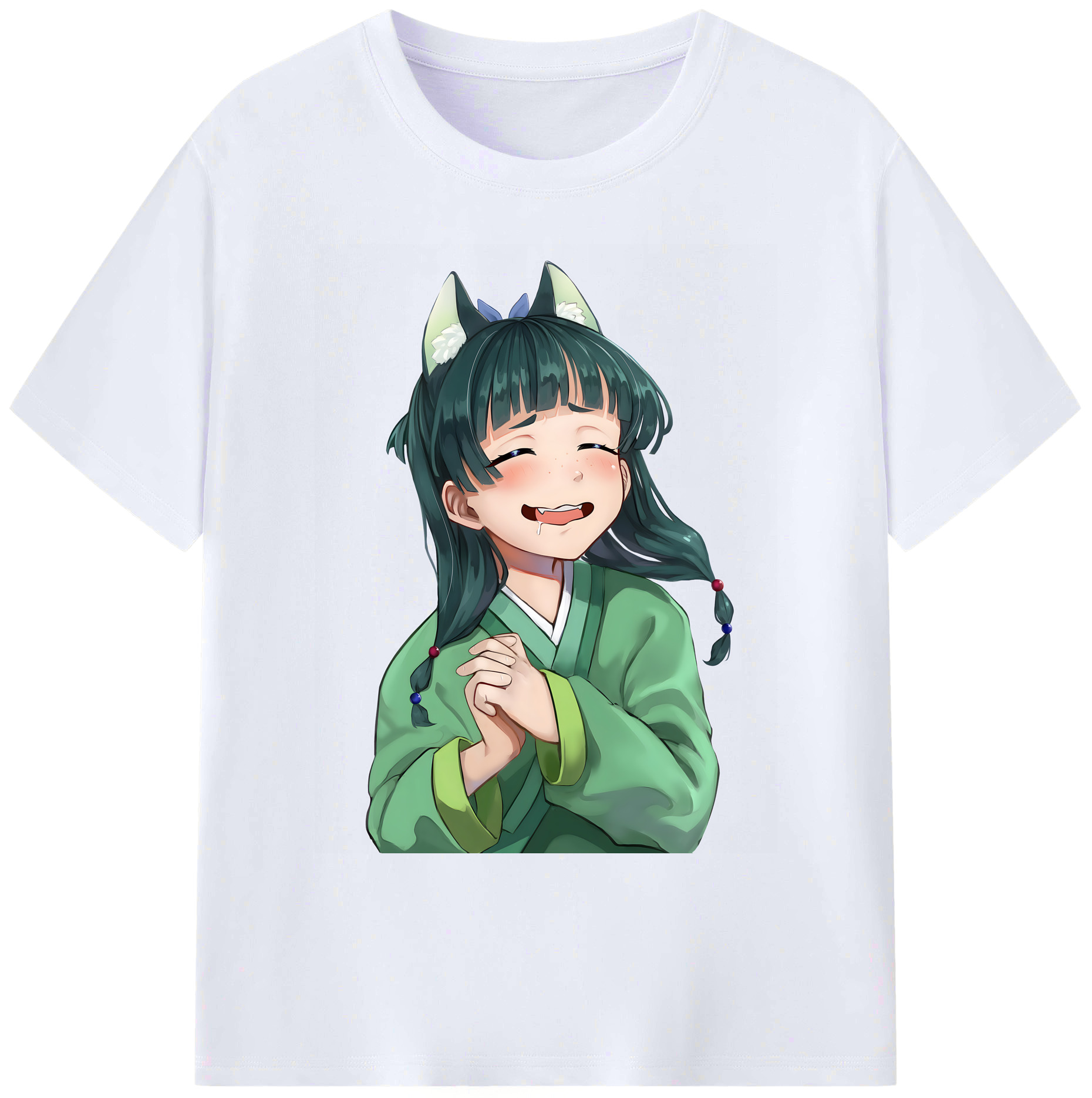 （画像用） 薬屋のひとりごと The Apothecary Diaries 綿100％ メンズ半袖Tシャツ｜肌触りやわらか＆通気性
