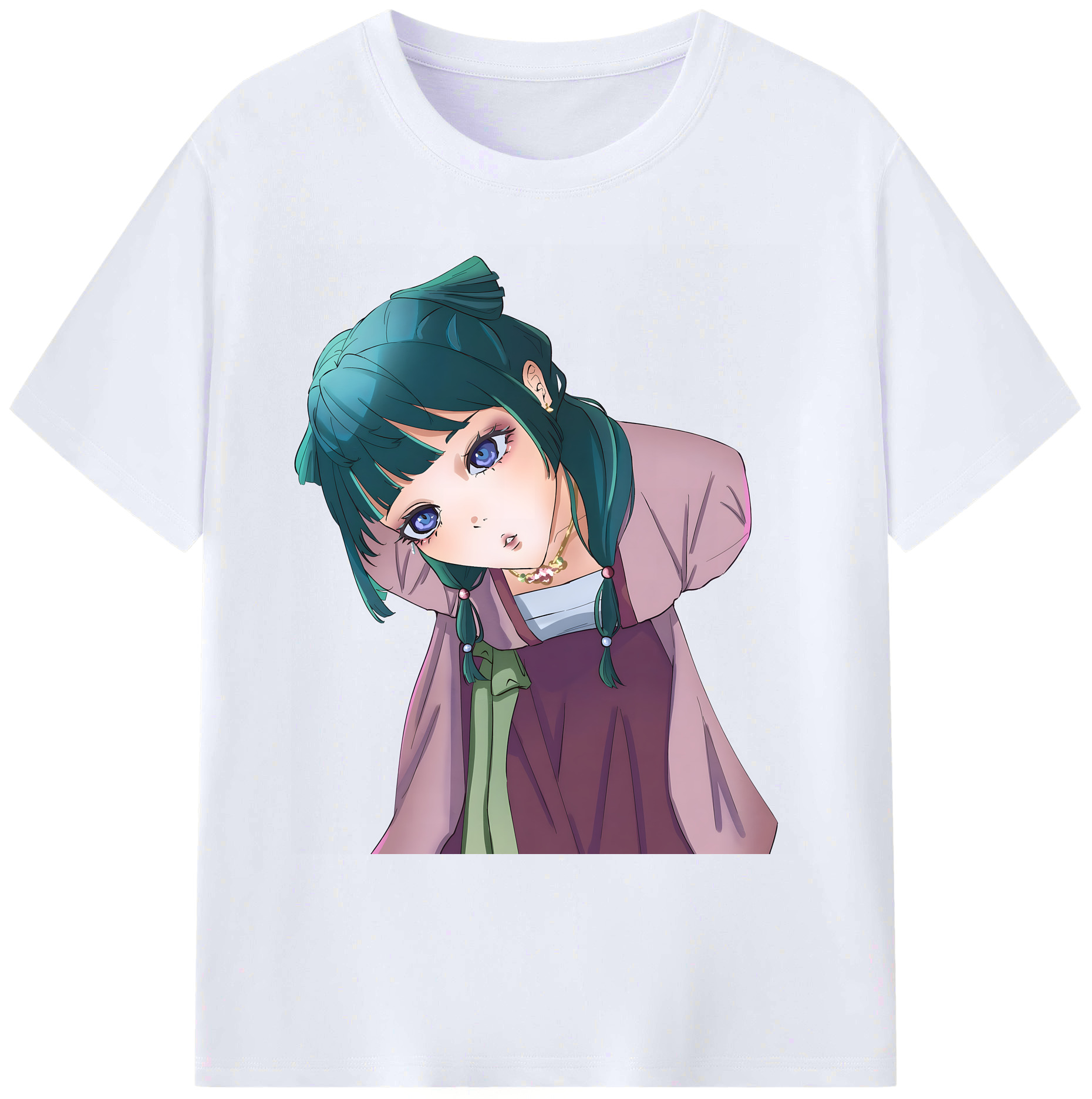 （画像用） 薬屋のひとりごと The Apothecary Diaries 綿100％ メンズ半袖Tシャツ｜肌触りやわらか＆通気性