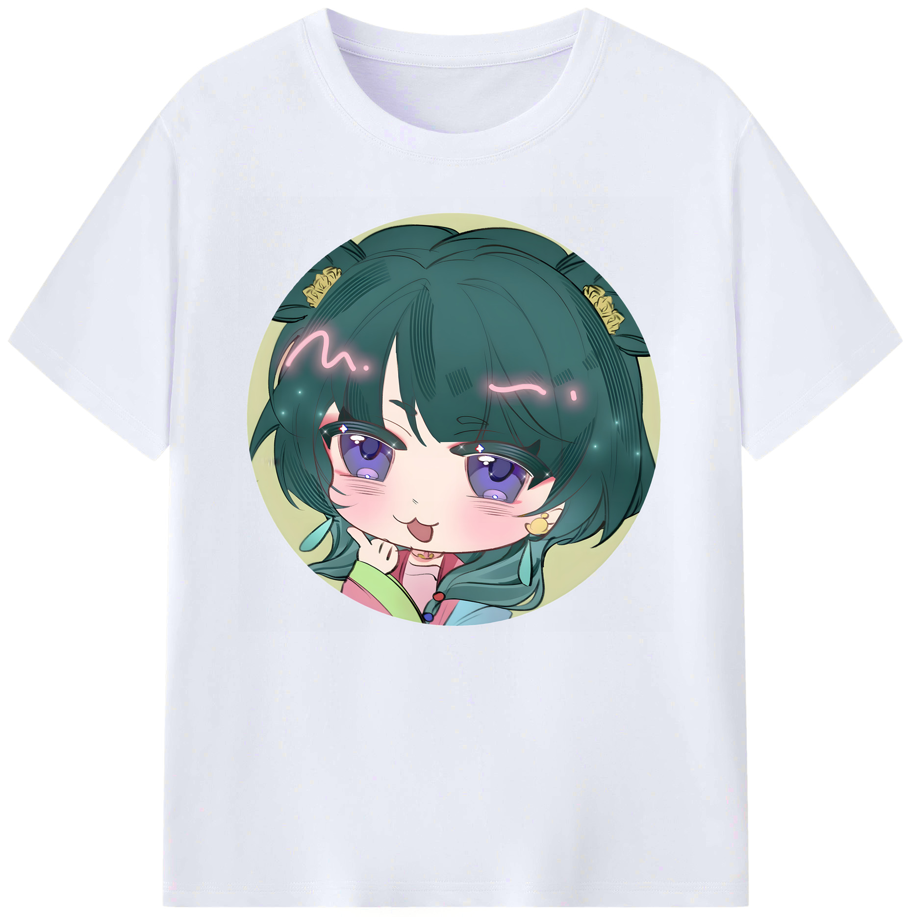 （画像用） 薬屋のひとりごと The Apothecary Diaries 綿100％ メンズ半袖Tシャツ｜肌触りやわらか＆通気性