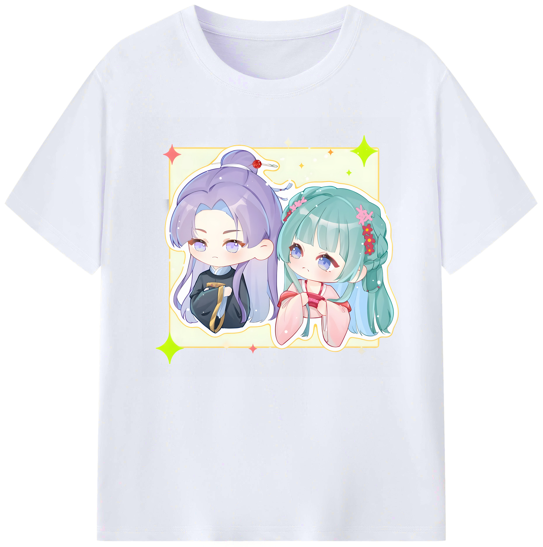 （画像用） 薬屋のひとりごと The Apothecary Diaries 綿100％ メンズ半袖Tシャツ｜肌触りやわらか＆通気性