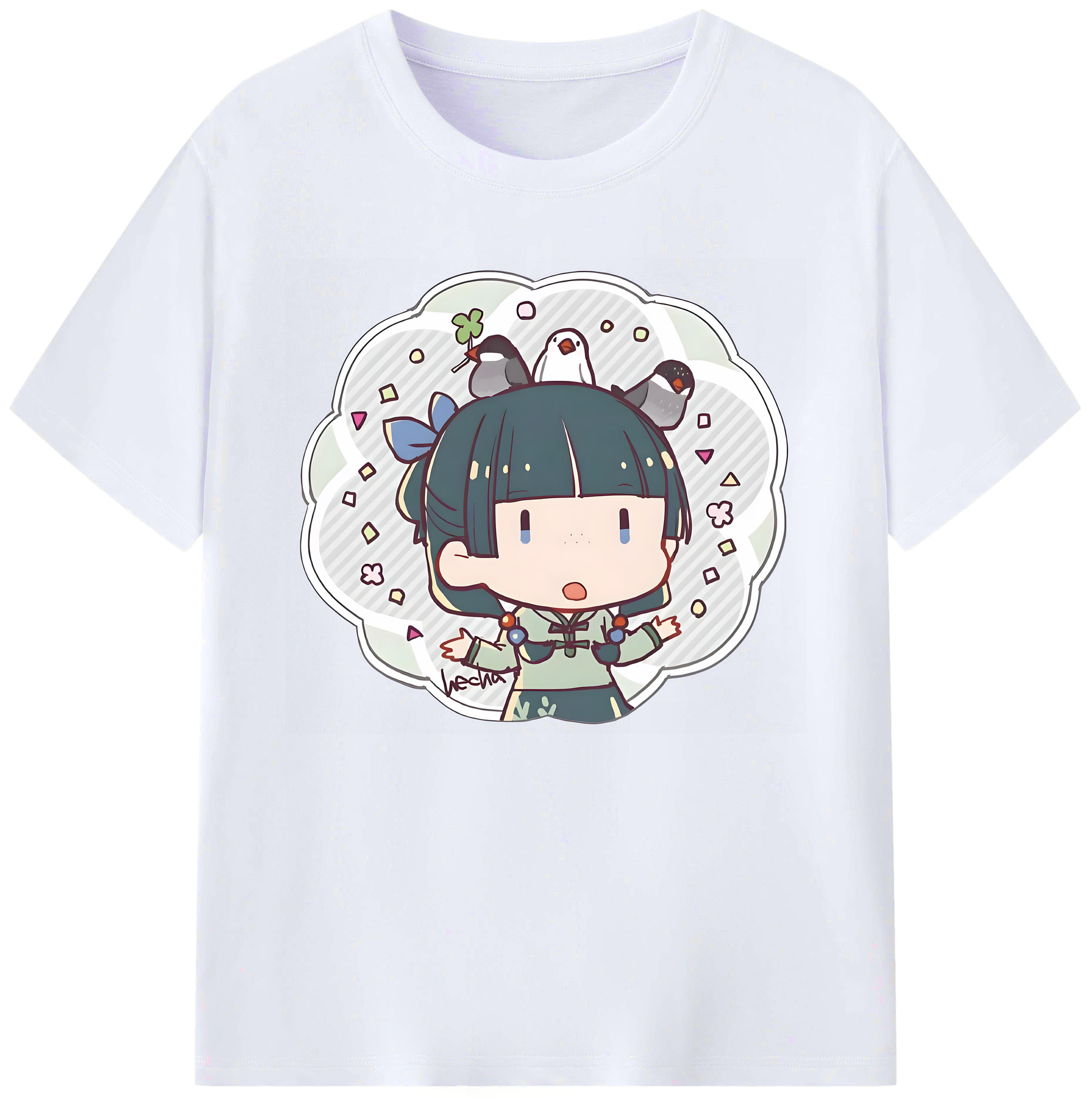（画像用） 薬屋のひとりごと The Apothecary Diaries 綿100％ メンズ半袖Tシャツ｜肌触りやわらか＆通気性