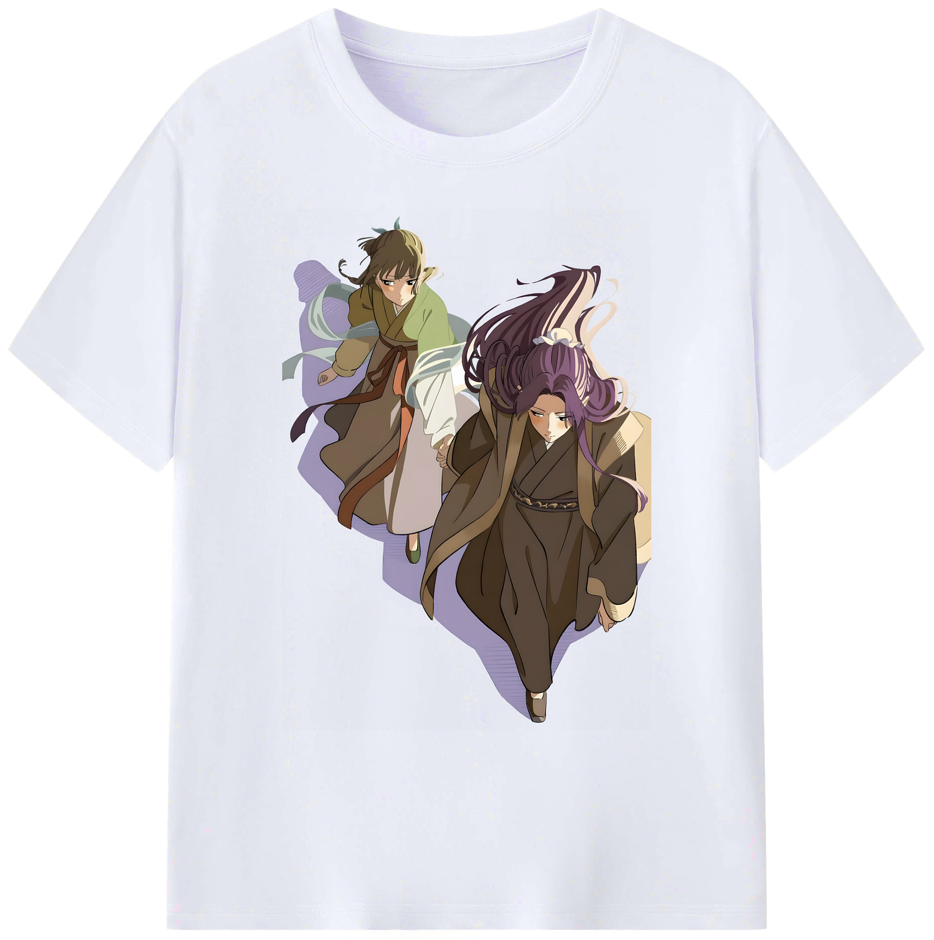 （画像用） 薬屋のひとりごと The Apothecary Diaries 綿100％ メンズ半袖Tシャツ｜肌触りやわらか＆通気性
