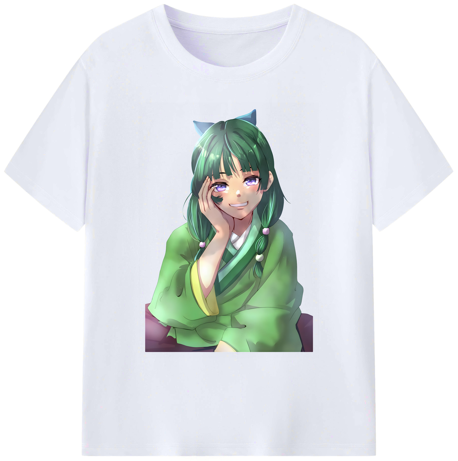 （画像用） 薬屋のひとりごと The Apothecary Diaries 綿100％ メンズ半袖Tシャツ｜肌触りやわらか＆通気性