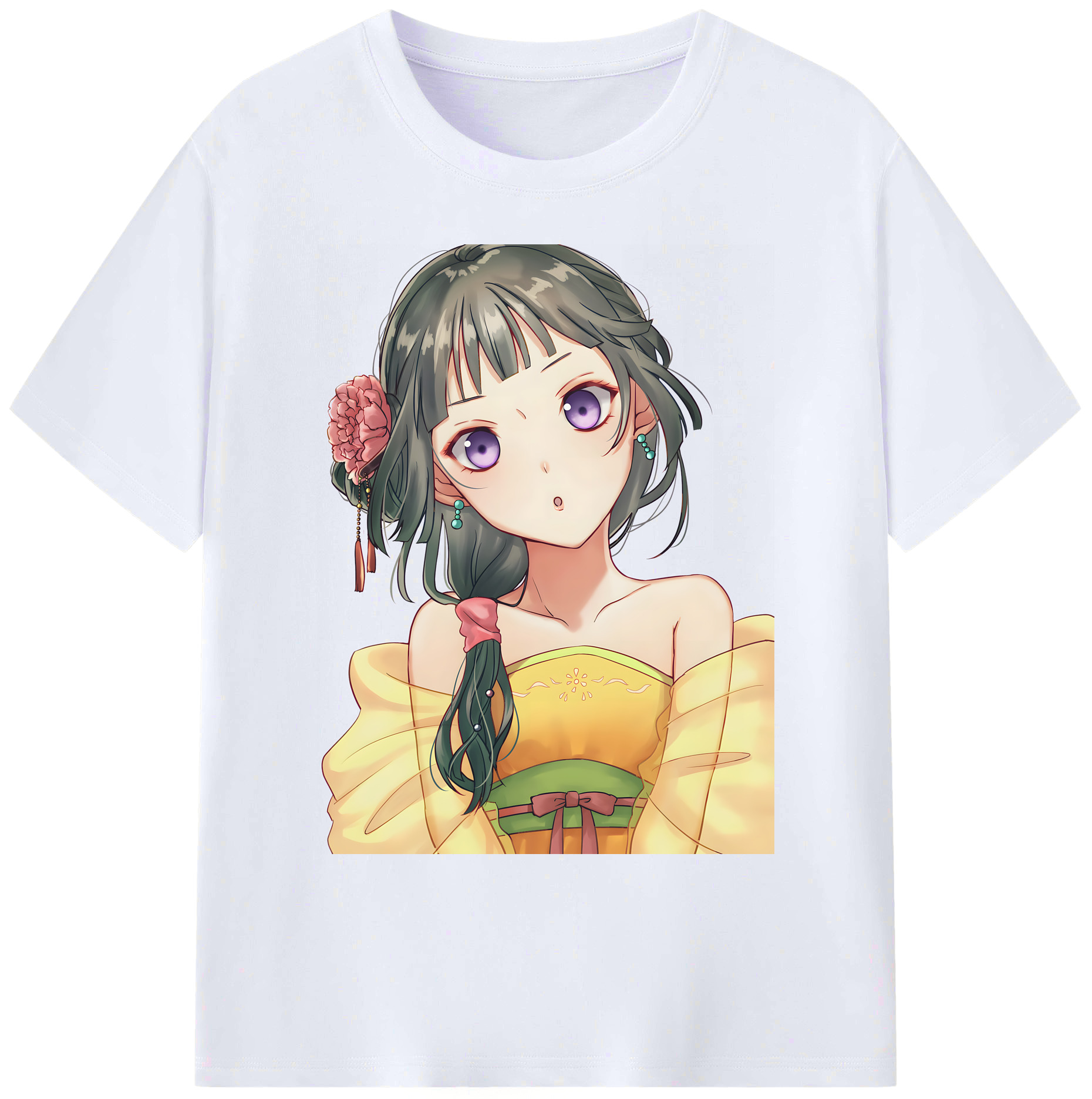 （画像用） 薬屋のひとりごと The Apothecary Diaries 綿100％ メンズ半袖Tシャツ｜肌触りやわらか＆通気性