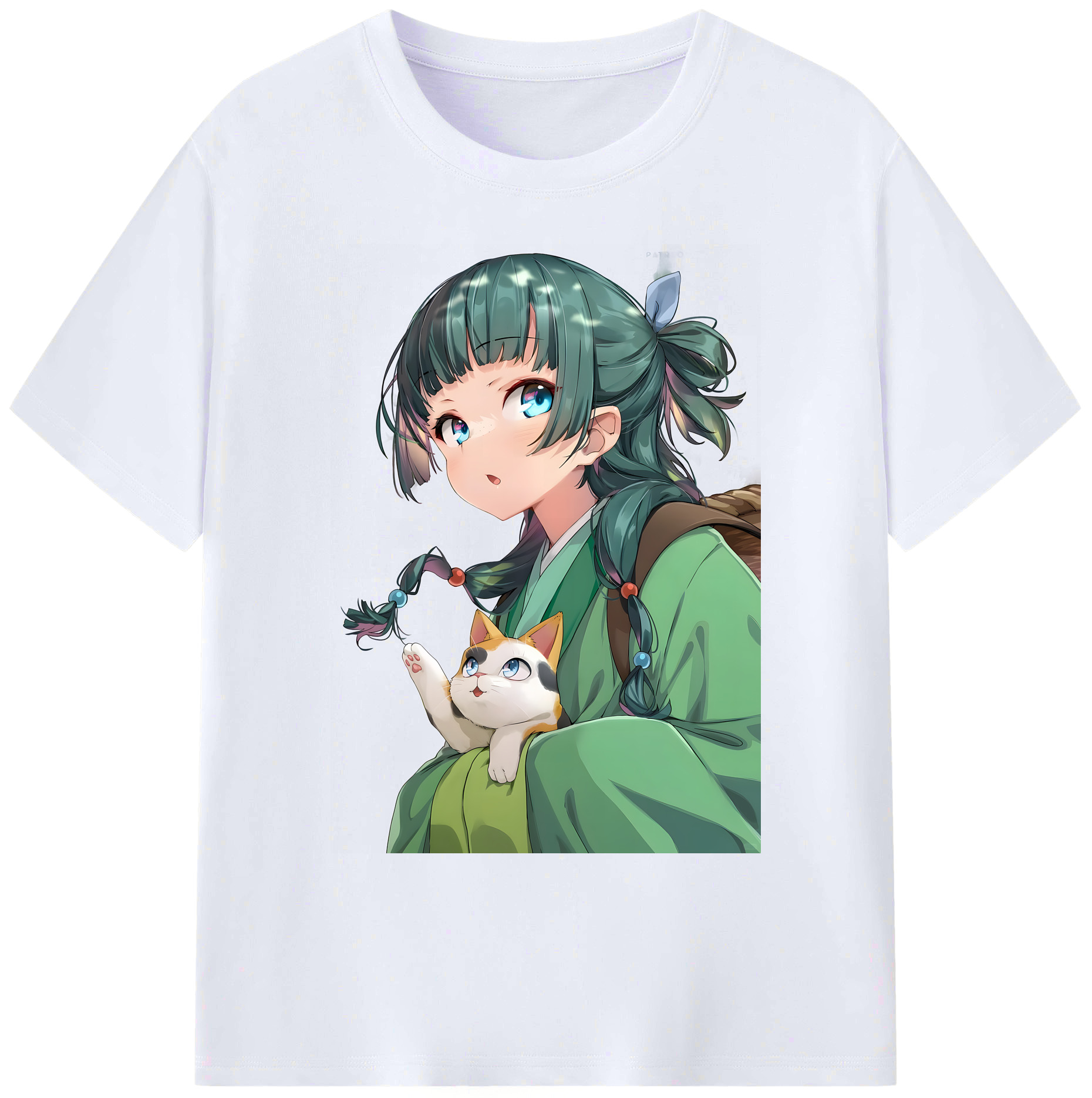 （画像用） 薬屋のひとりごと The Apothecary Diaries 綿100％ メンズ半袖Tシャツ｜肌触りやわらか＆通気性
