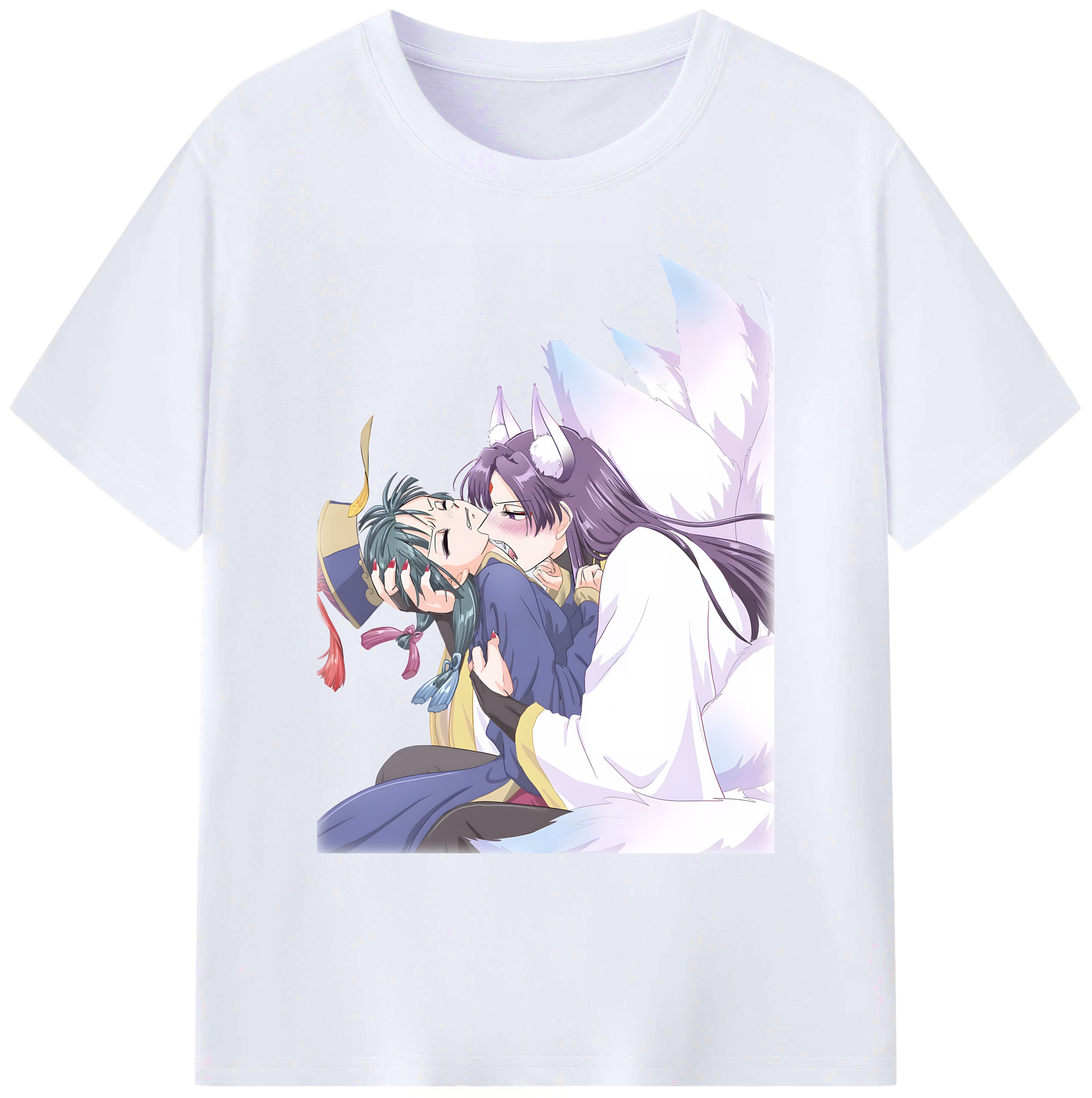 （画像用） 薬屋のひとりごと The Apothecary Diaries 綿100％ メンズ半袖Tシャツ｜肌触りやわらか＆通気性