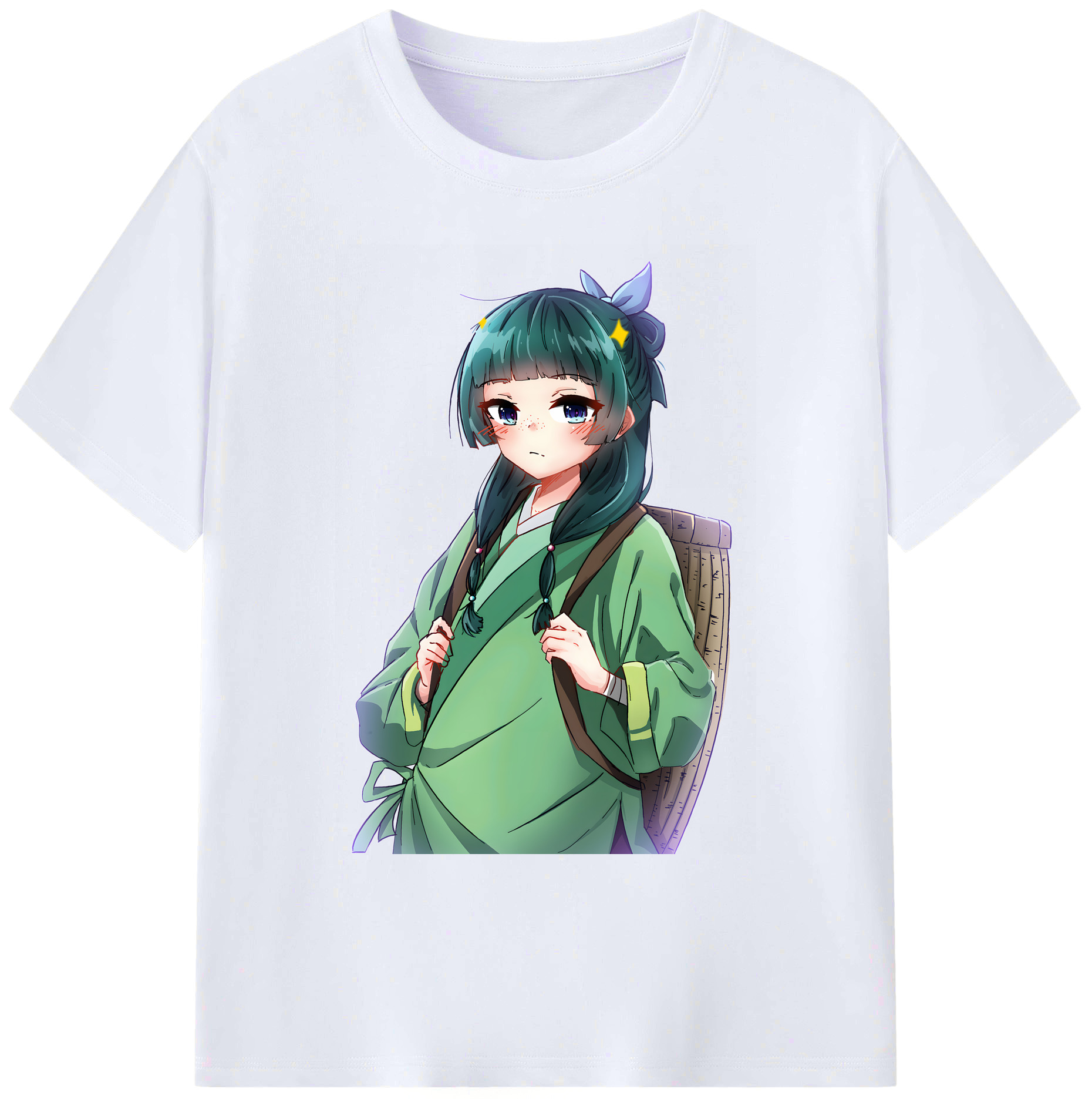 （画像用） 薬屋のひとりごと The Apothecary Diaries 綿100％ メンズ半袖Tシャツ｜肌触りやわらか＆通気性