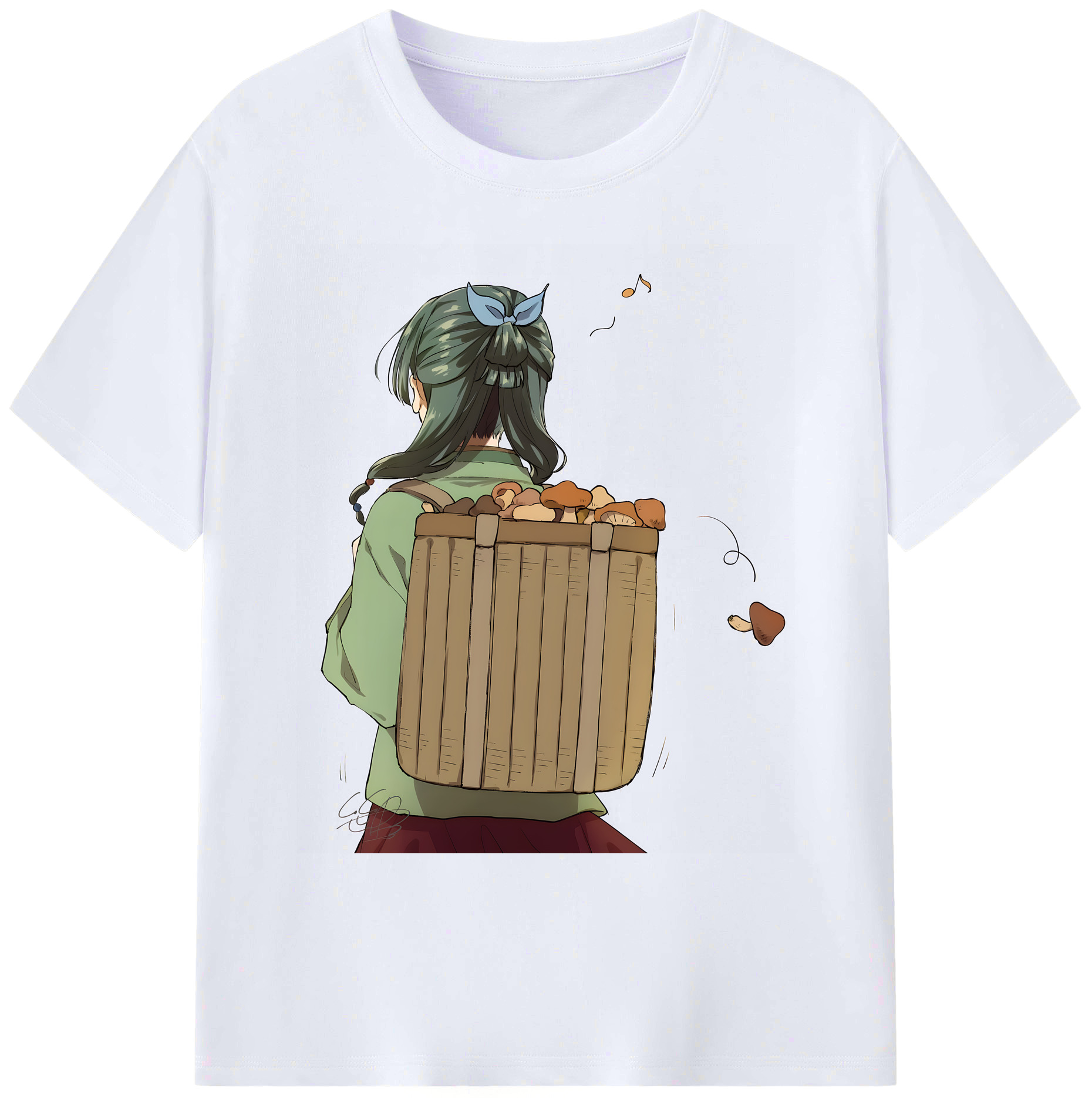 （画像用） 薬屋のひとりごと The Apothecary Diaries 綿100％ メンズ半袖Tシャツ｜肌触りやわらか＆通気性