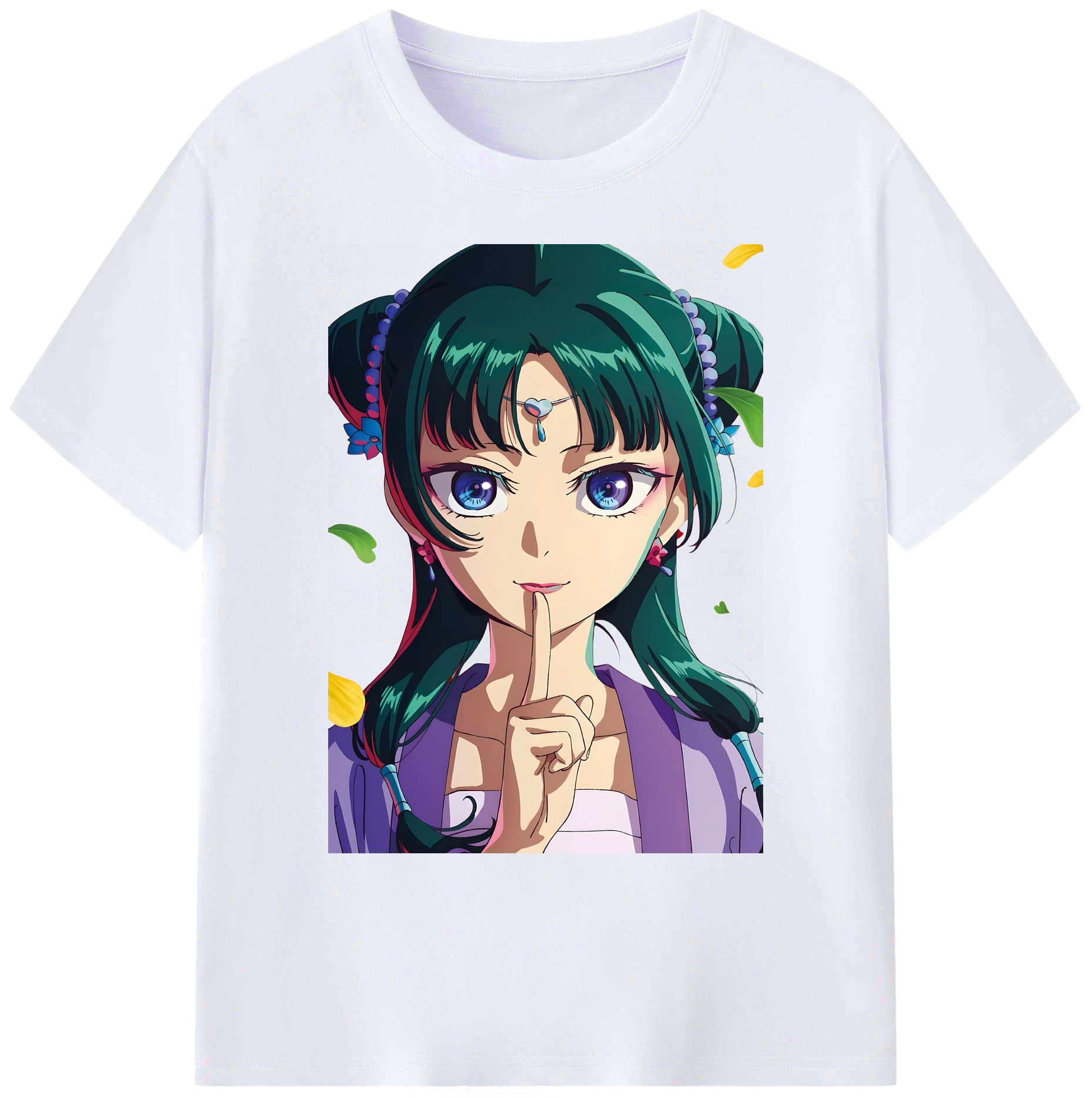 （画像用） 薬屋のひとりごと The Apothecary Diaries 綿100％ メンズ半袖Tシャツ｜肌触りやわらか＆通気性