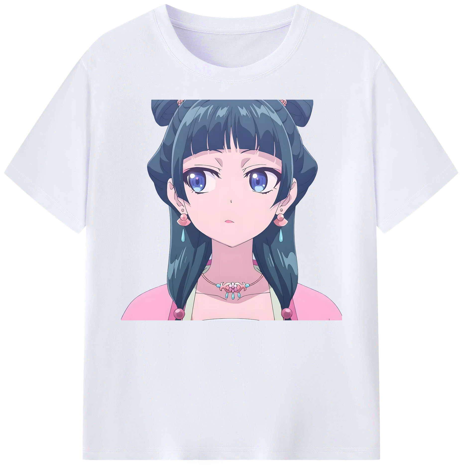 （画像用） 薬屋のひとりごと The Apothecary Diaries 綿100％ メンズ半袖Tシャツ｜肌触りやわらか＆通気性