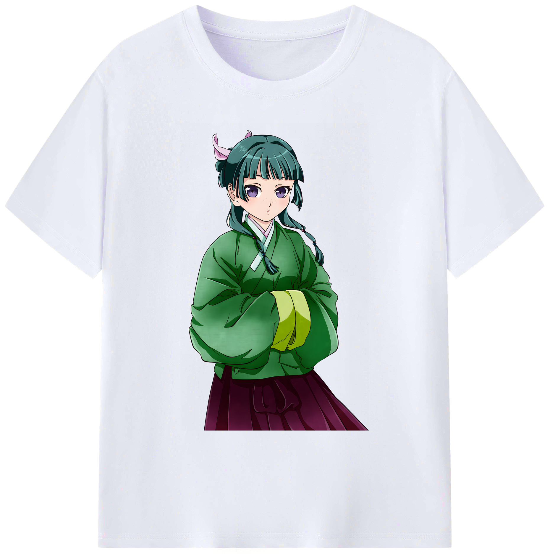 （画像用） 薬屋のひとりごと The Apothecary Diaries 綿100％ メンズ半袖Tシャツ｜肌触りやわらか＆通気性
