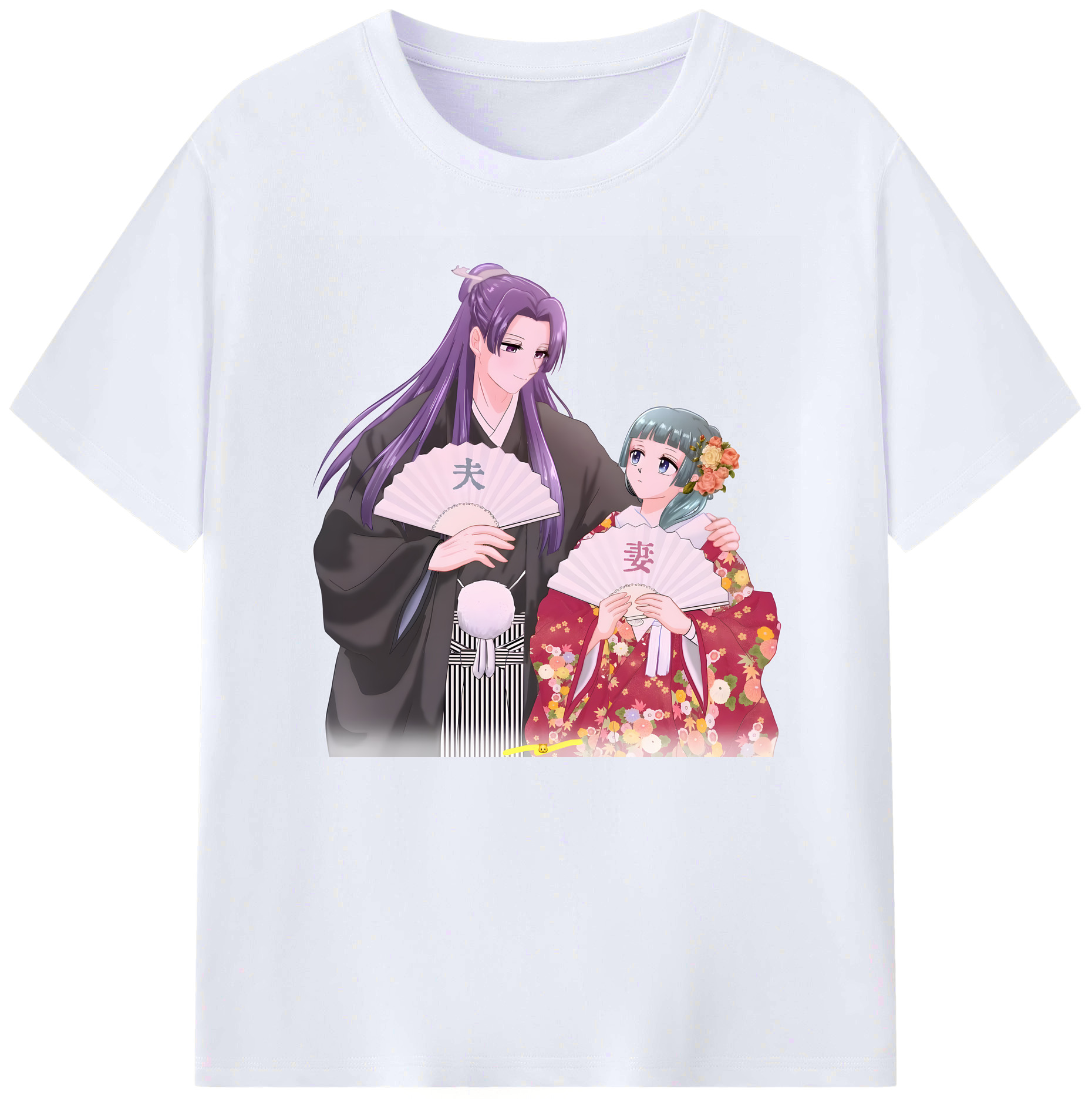 （画像用） 薬屋のひとりごと The Apothecary Diaries 綿100％ メンズ半袖Tシャツ｜肌触りやわらか＆通気性