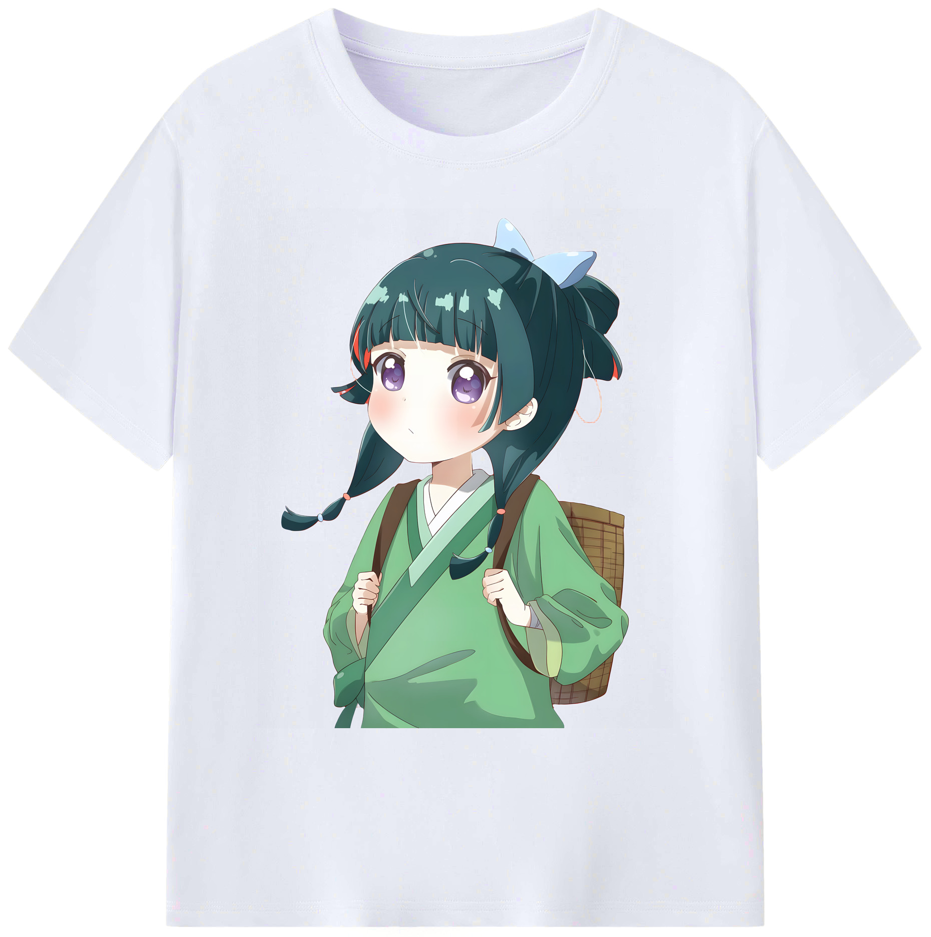 （画像用） 薬屋のひとりごと The Apothecary Diaries 綿100％ メンズ半袖Tシャツ｜肌触りやわらか＆通気性
