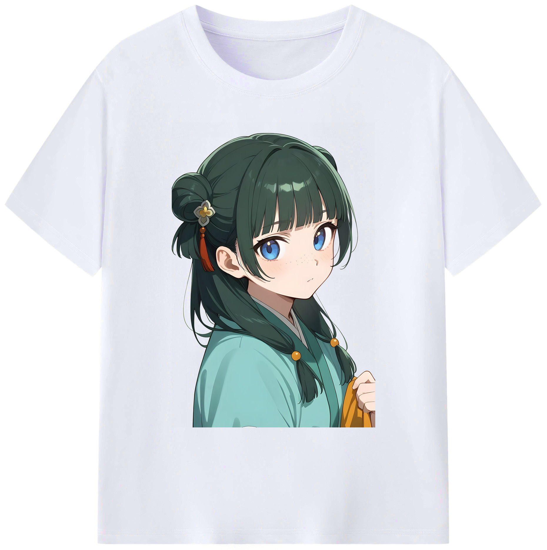 （画像用） 薬屋のひとりごと The Apothecary Diaries 綿100％ メンズ半袖Tシャツ｜肌触りやわらか＆通気性