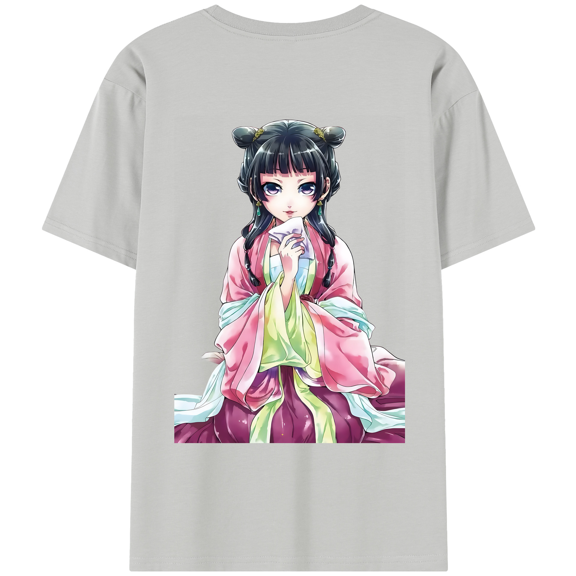 （画像用） 薬屋のひとりごと The Apothecary Diaries レディース半袖Tシャツ(バックプリント)