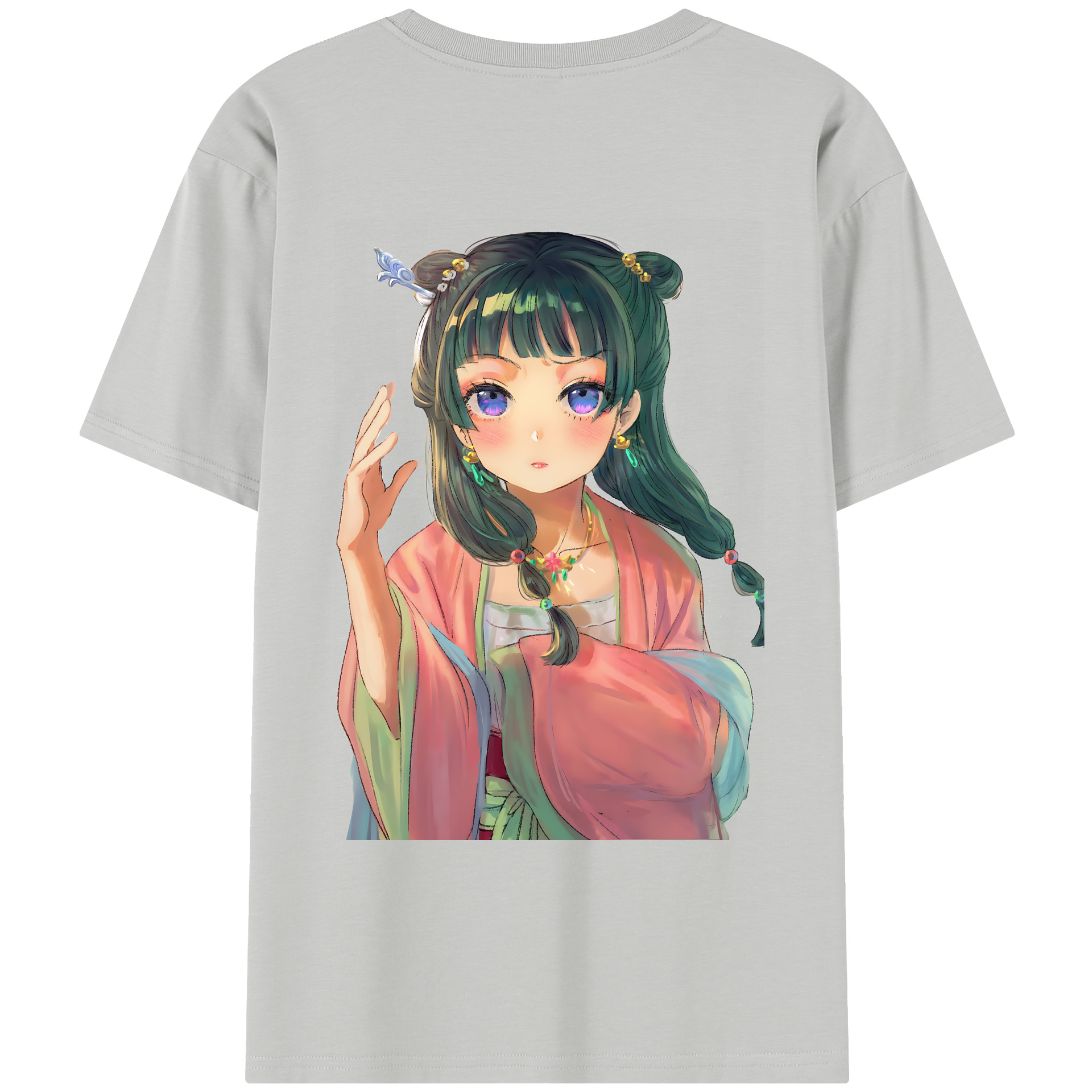 （画像用） 薬屋のひとりごと The Apothecary Diaries レディース半袖Tシャツ(バックプリント)