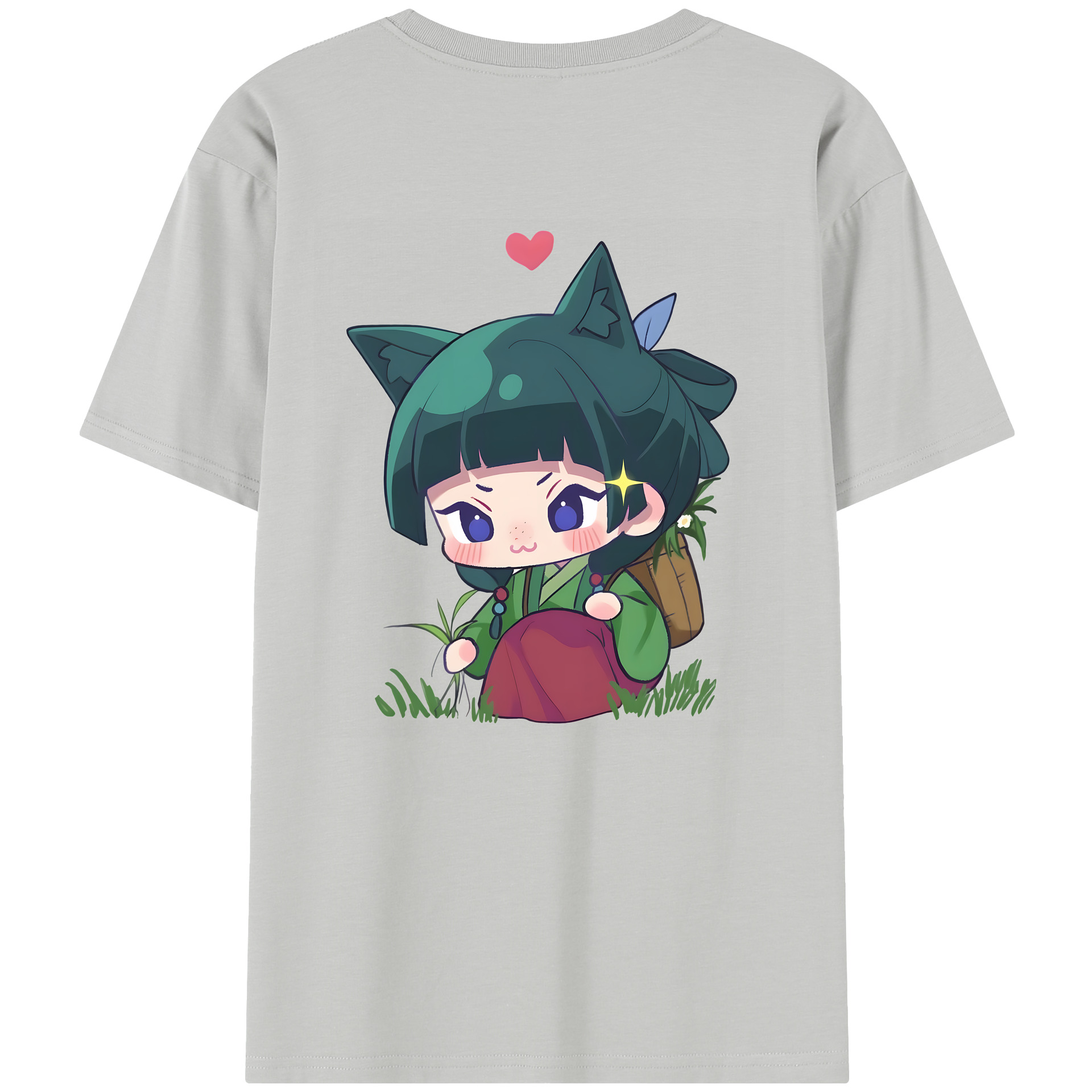 （画像用） 薬屋のひとりごと The Apothecary Diaries レディース半袖Tシャツ(バックプリント)