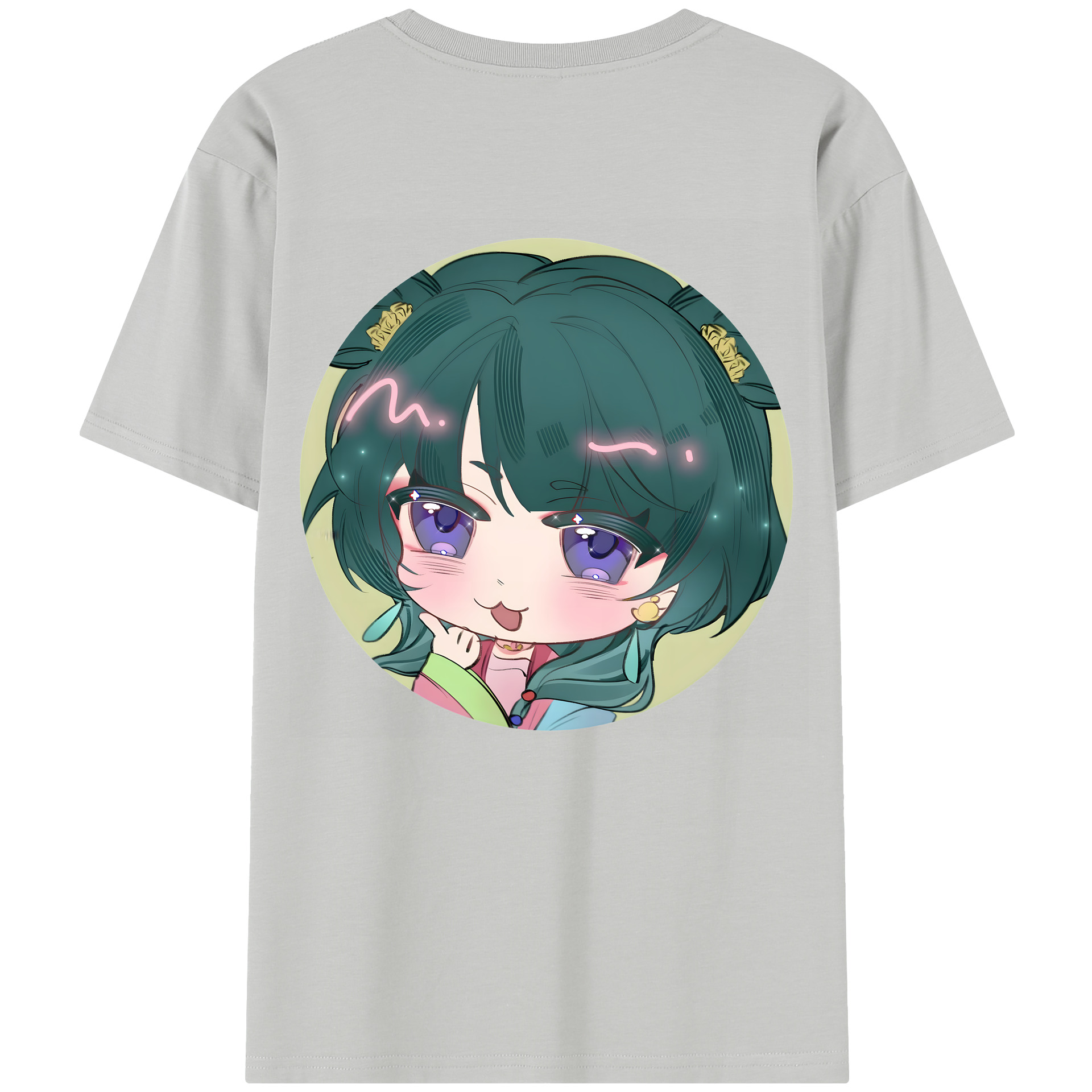 （画像用） 薬屋のひとりごと The Apothecary Diaries レディース半袖Tシャツ(バックプリント)