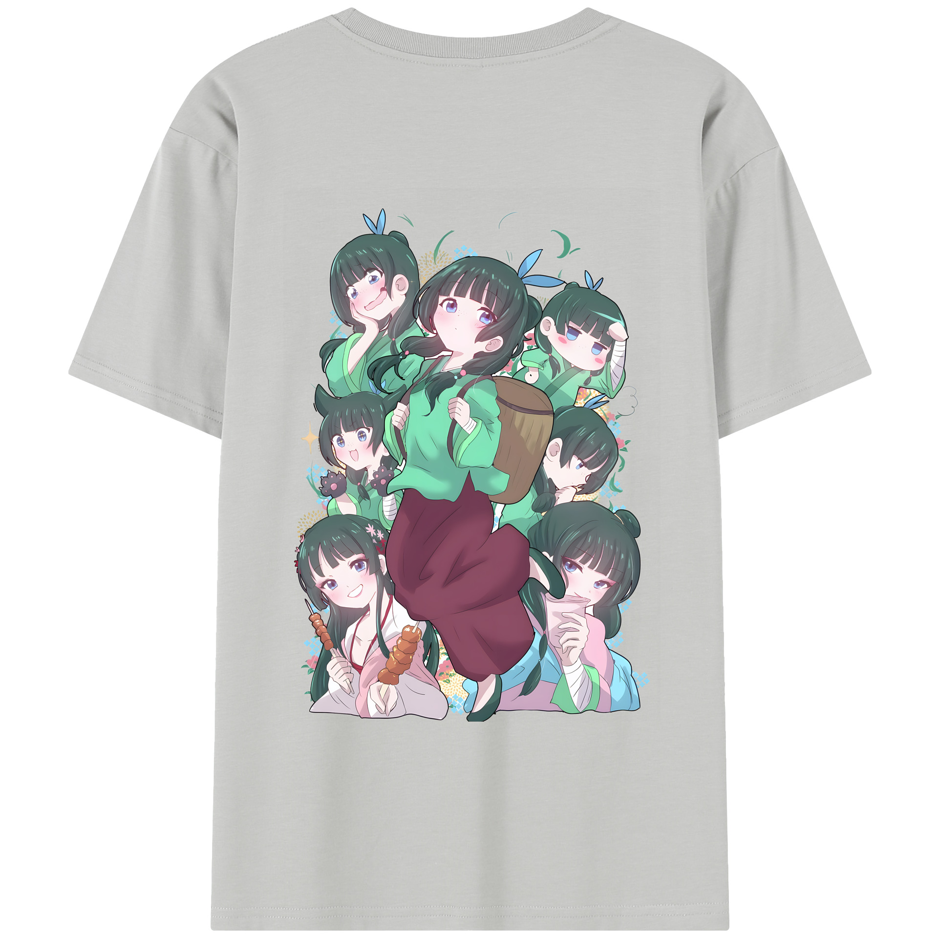 （画像用） 薬屋のひとりごと The Apothecary Diaries レディース半袖Tシャツ(バックプリント)