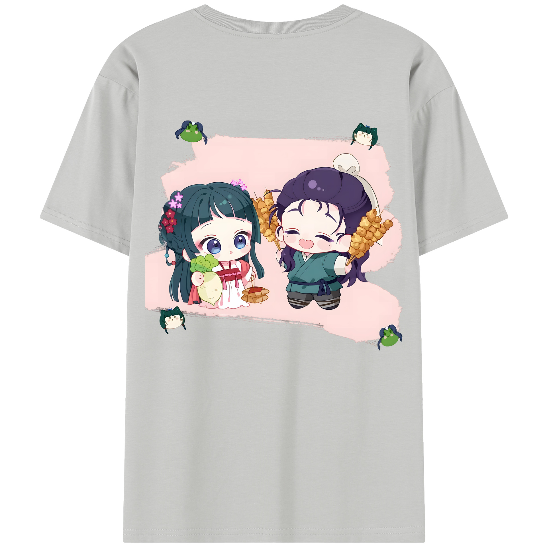 （画像用） 薬屋のひとりごと The Apothecary Diaries レディース半袖Tシャツ(バックプリント)