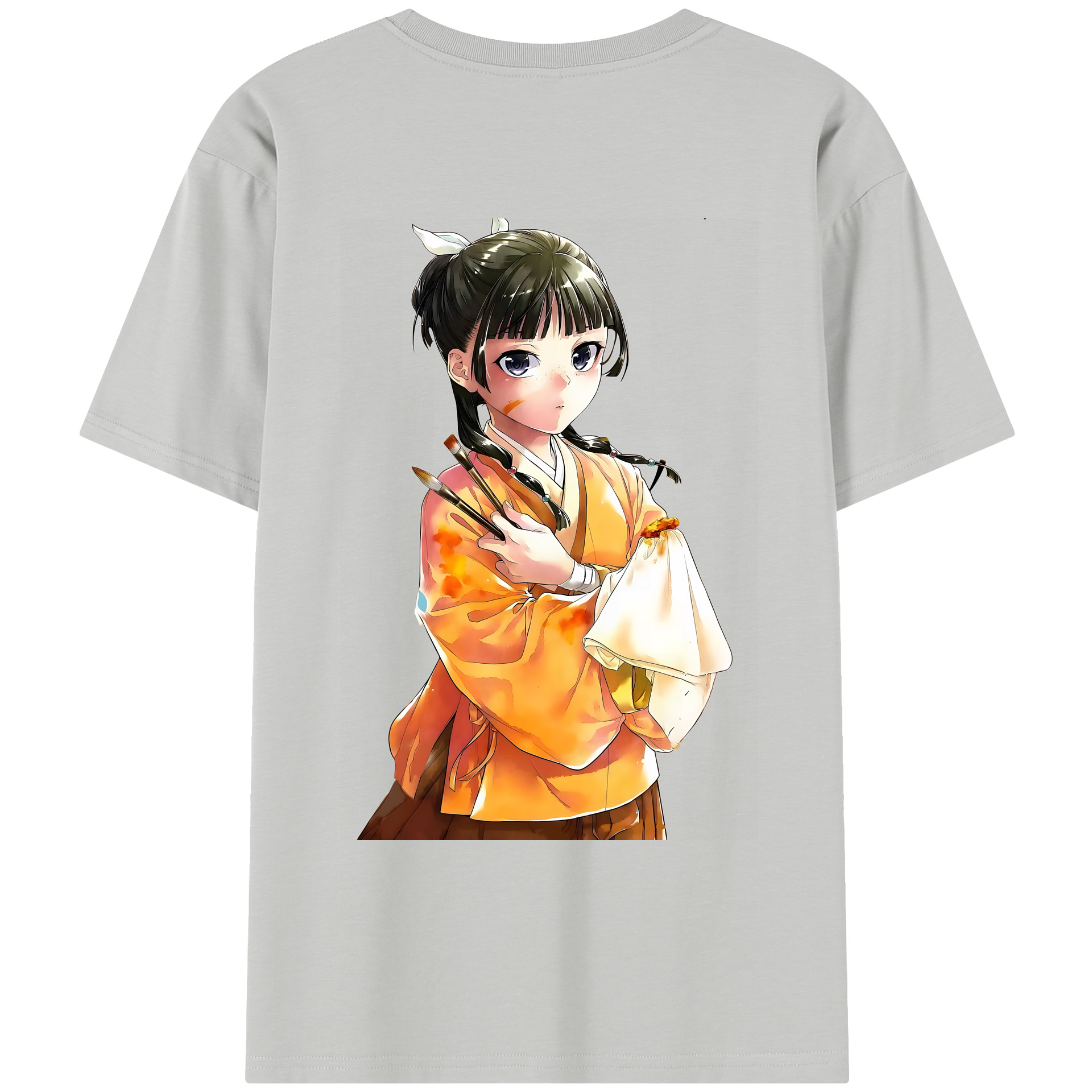 （画像用） 薬屋のひとりごと The Apothecary Diaries レディース半袖Tシャツ(バックプリント)