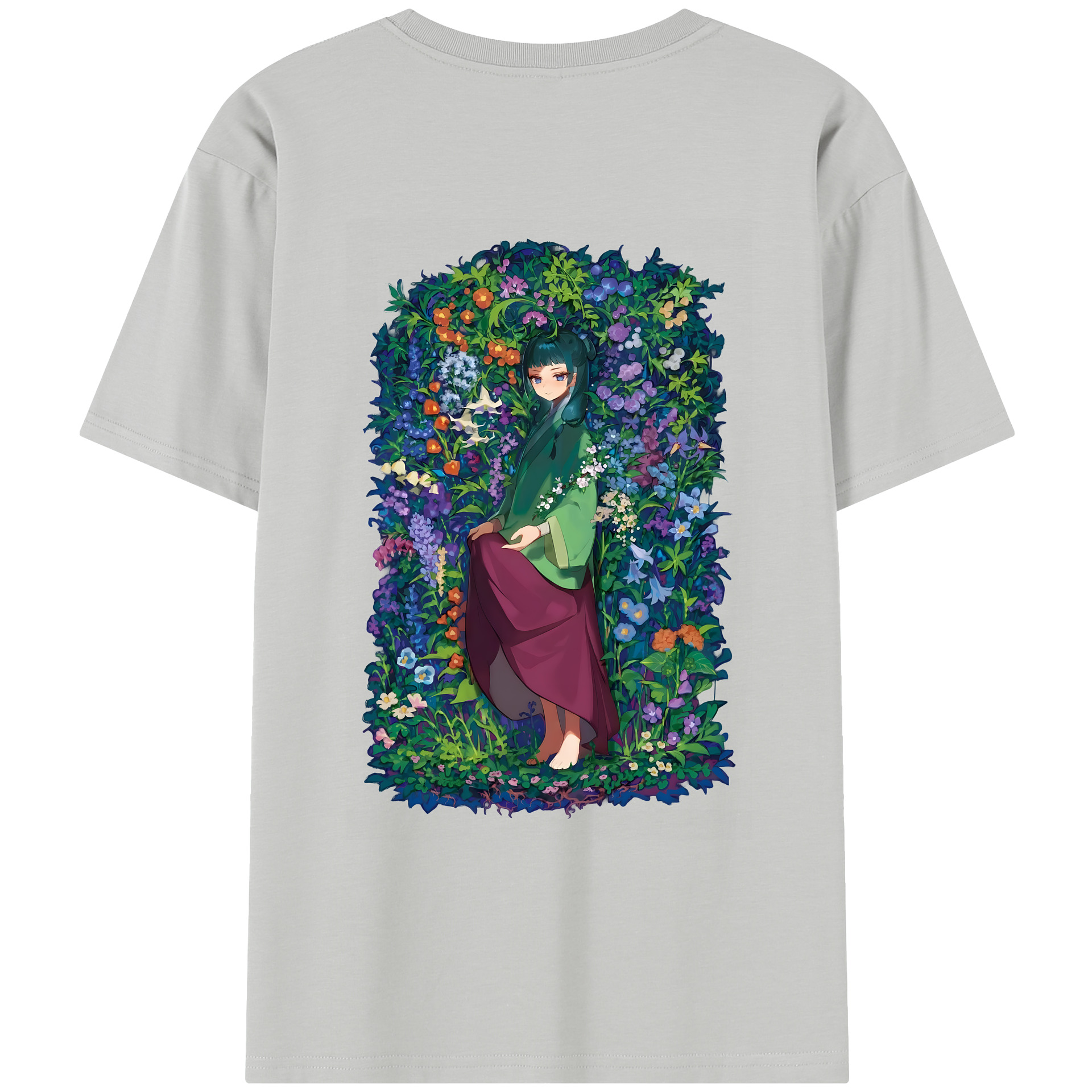 （画像用） 薬屋のひとりごと The Apothecary Diaries レディース半袖Tシャツ(バックプリント)