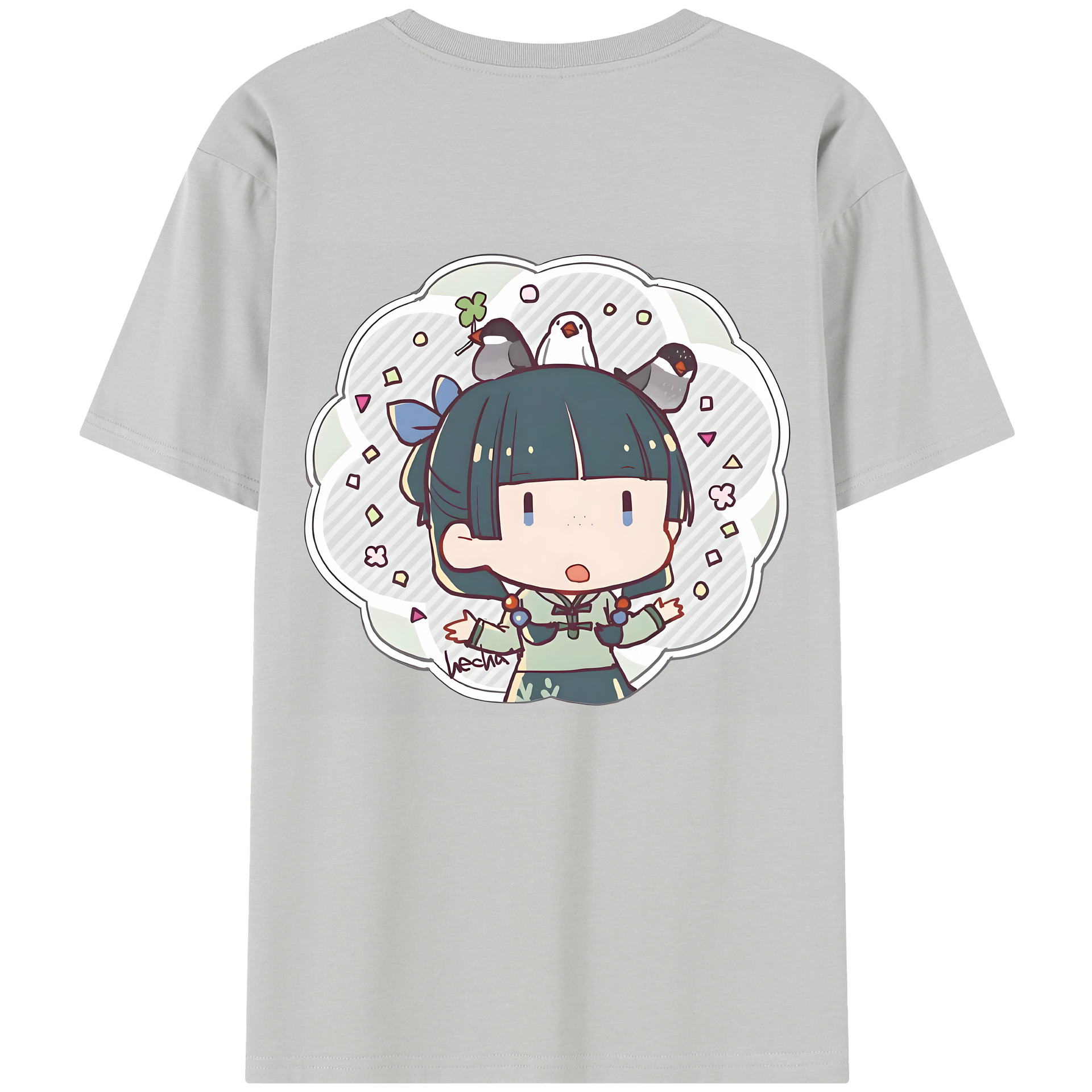 （画像用） 薬屋のひとりごと The Apothecary Diaries レディース半袖Tシャツ(バックプリント)