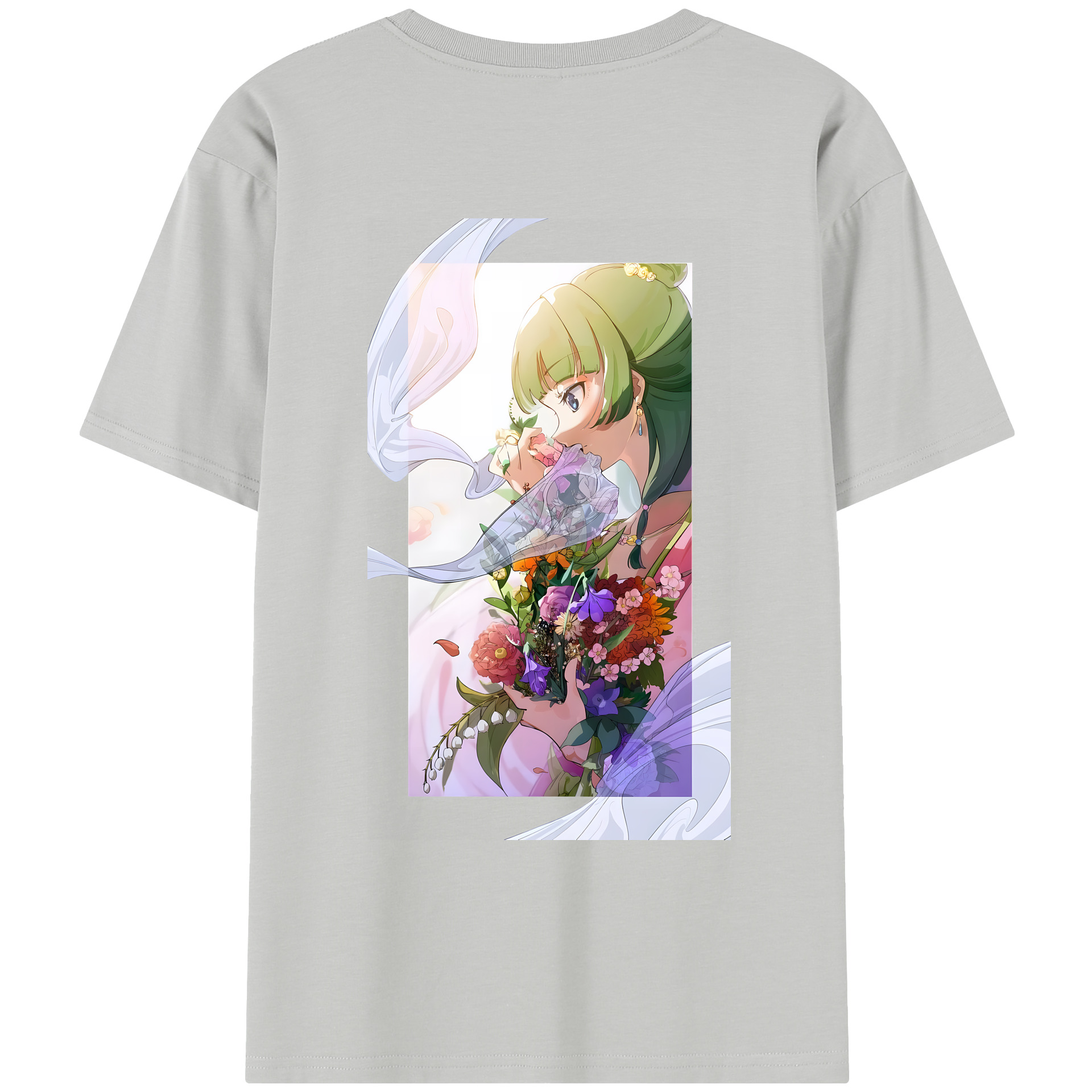 （画像用） 薬屋のひとりごと The Apothecary Diaries レディース半袖Tシャツ(バックプリント)